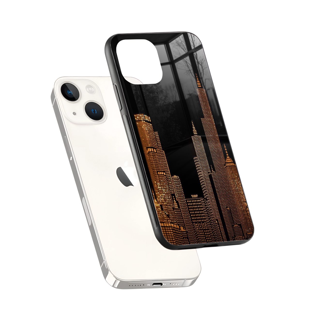 Metallic Cityscape Mobile Cover for OnePlus 10 Pro 4