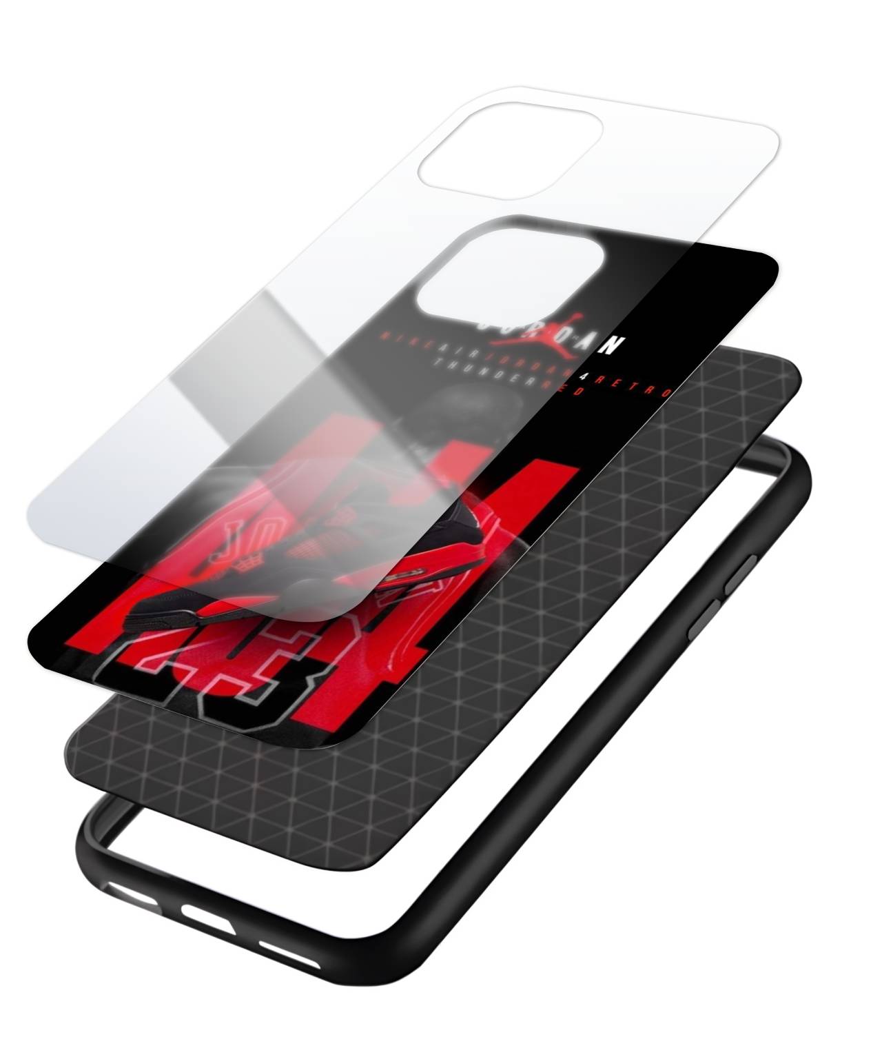 Air Jordan Retro Thunderred Phone Case 3