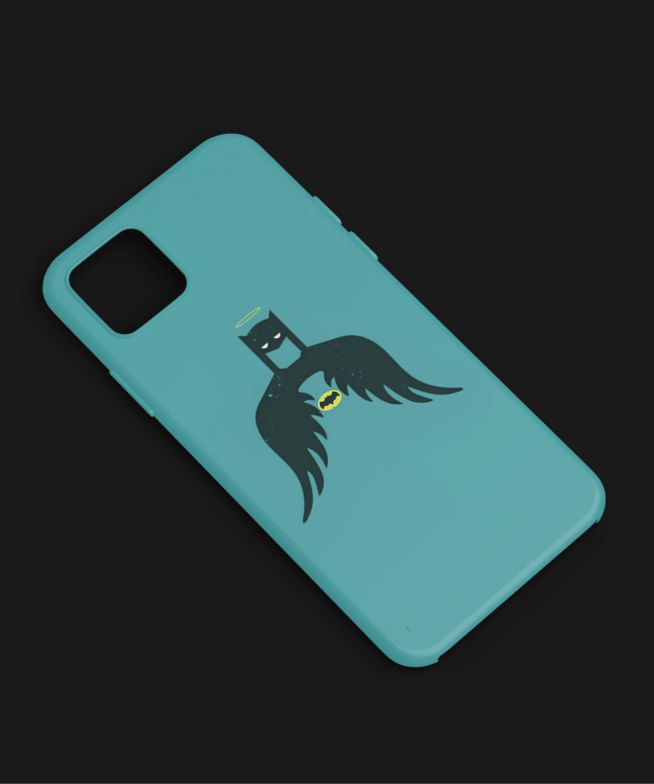 Batman Blue Emblem Mobile Case - PopCase