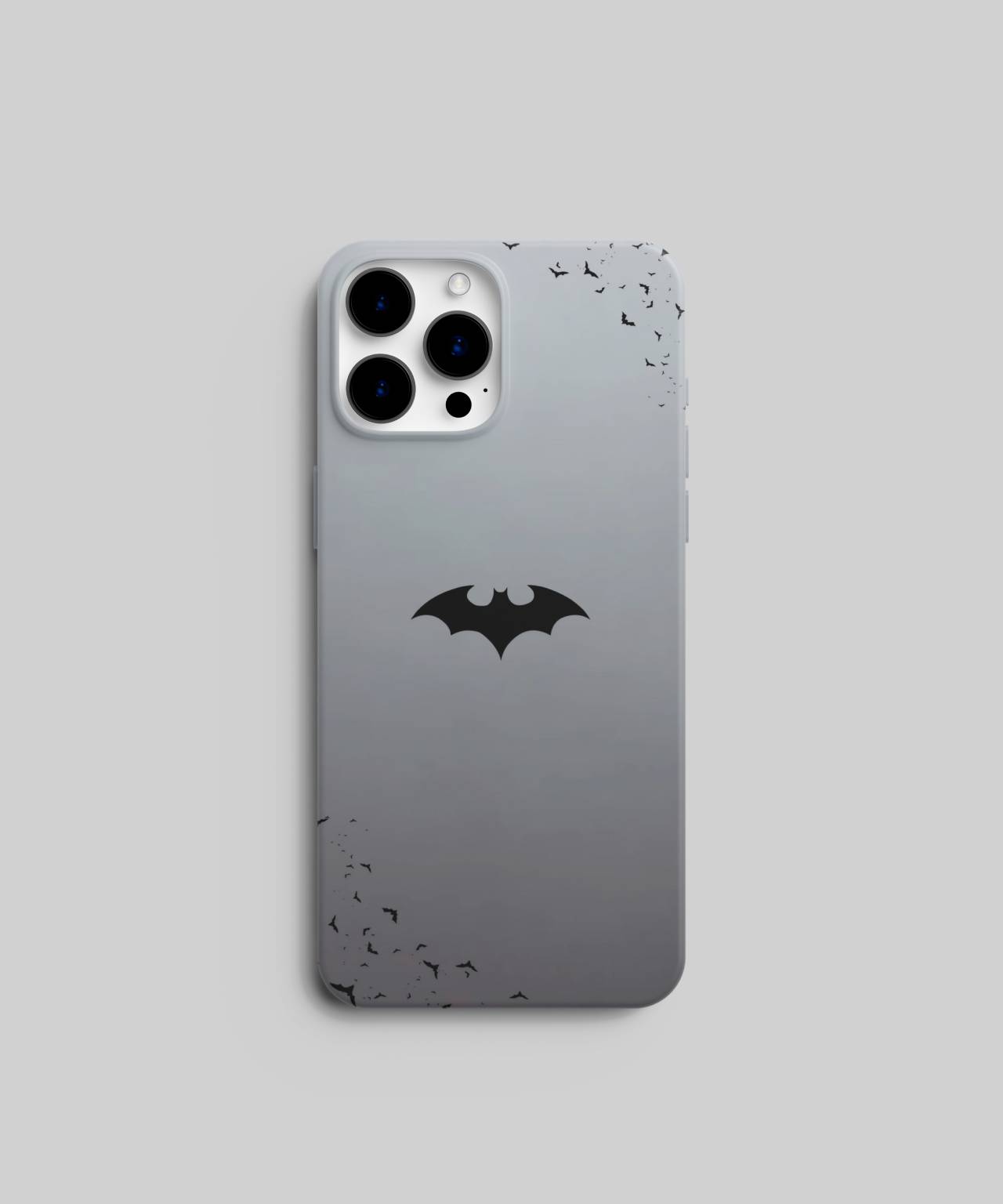 Batman Emblem Grayscale Mobile Case 1