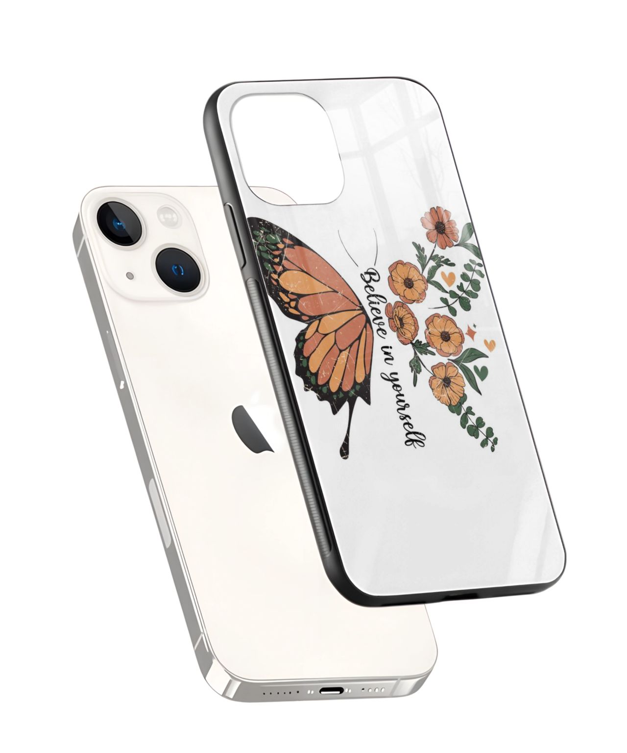 Believe in Yourself Butterfly Art Phone Case and Cover 2