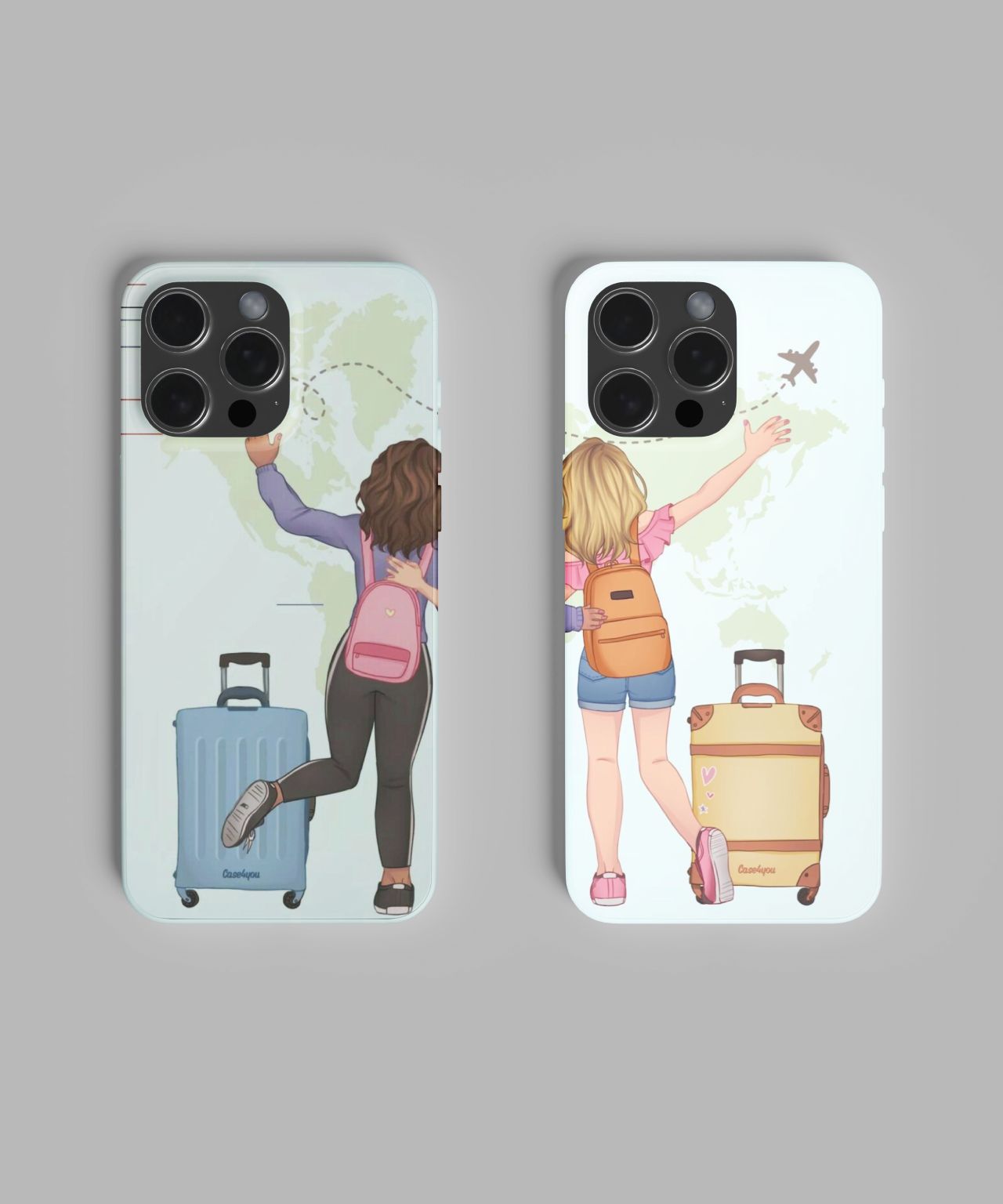 Best Friends Girl Duo Mobile Case 1