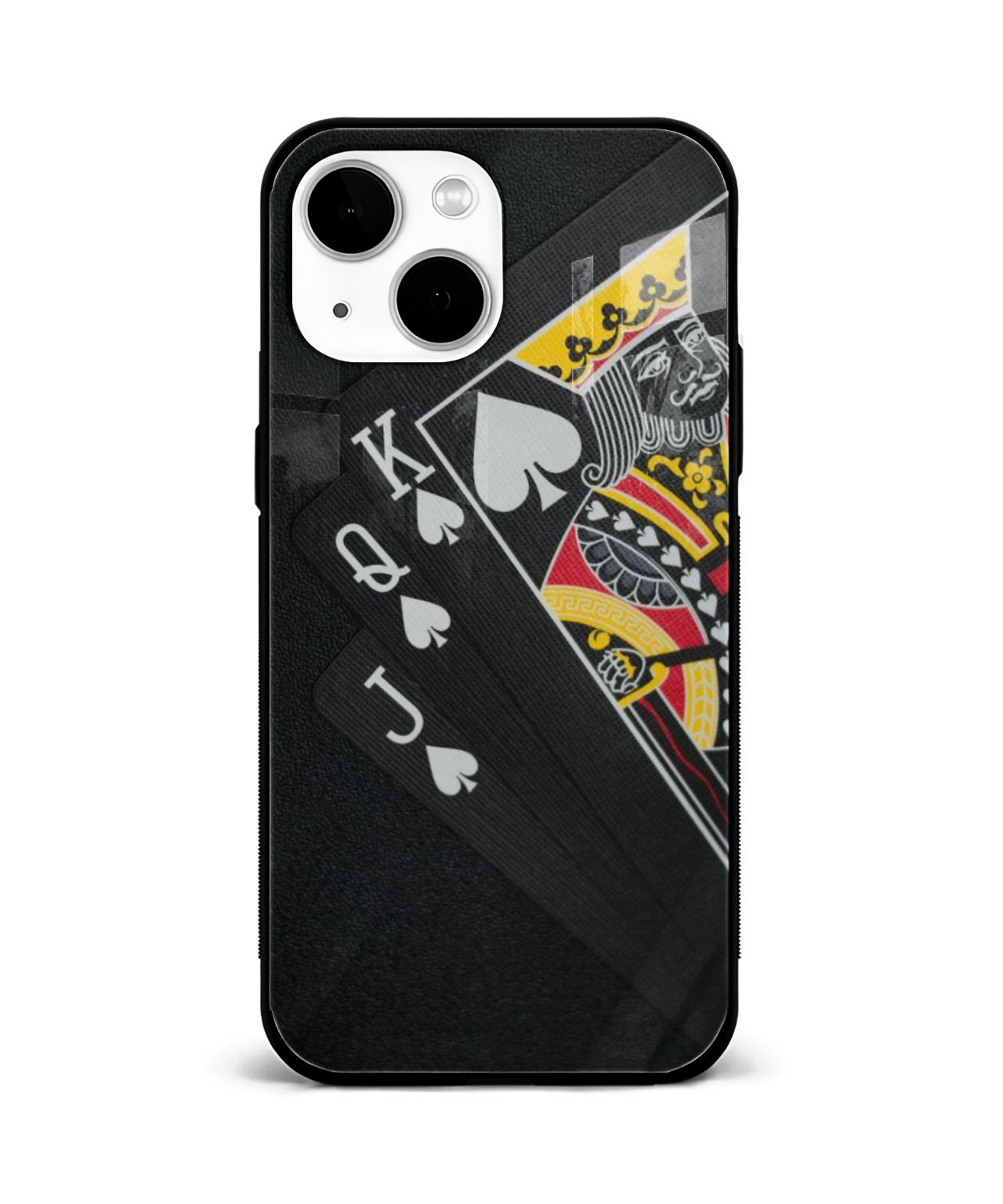 Black Jack King Playing Card Phone Case 1