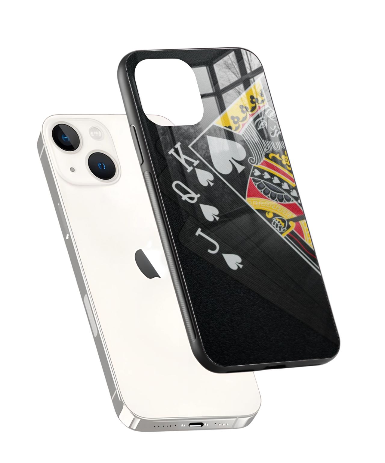 Black Jack King Playing Card Phone Case 2