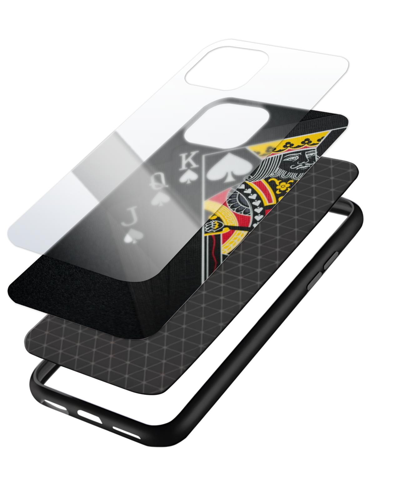 Black Jack King Playing Card Phone Case 3