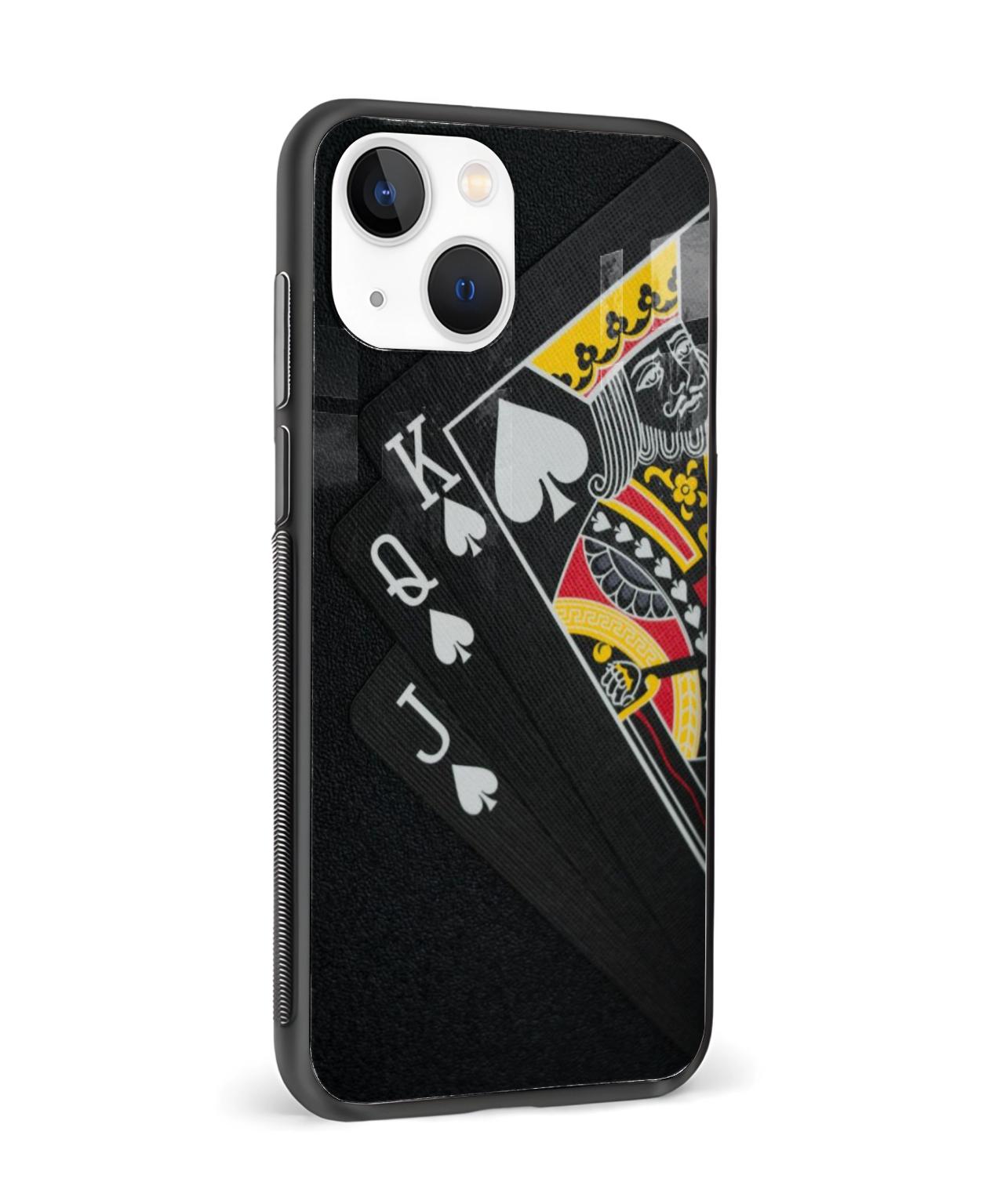 Black Jack King Playing Card Phone Case 4