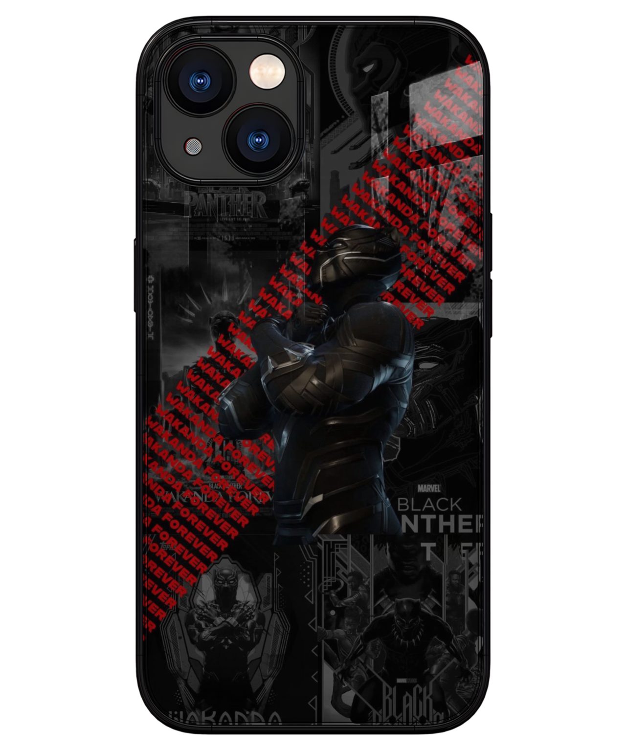 Black Panther Wakanda Forever iphone 13 back cover 1