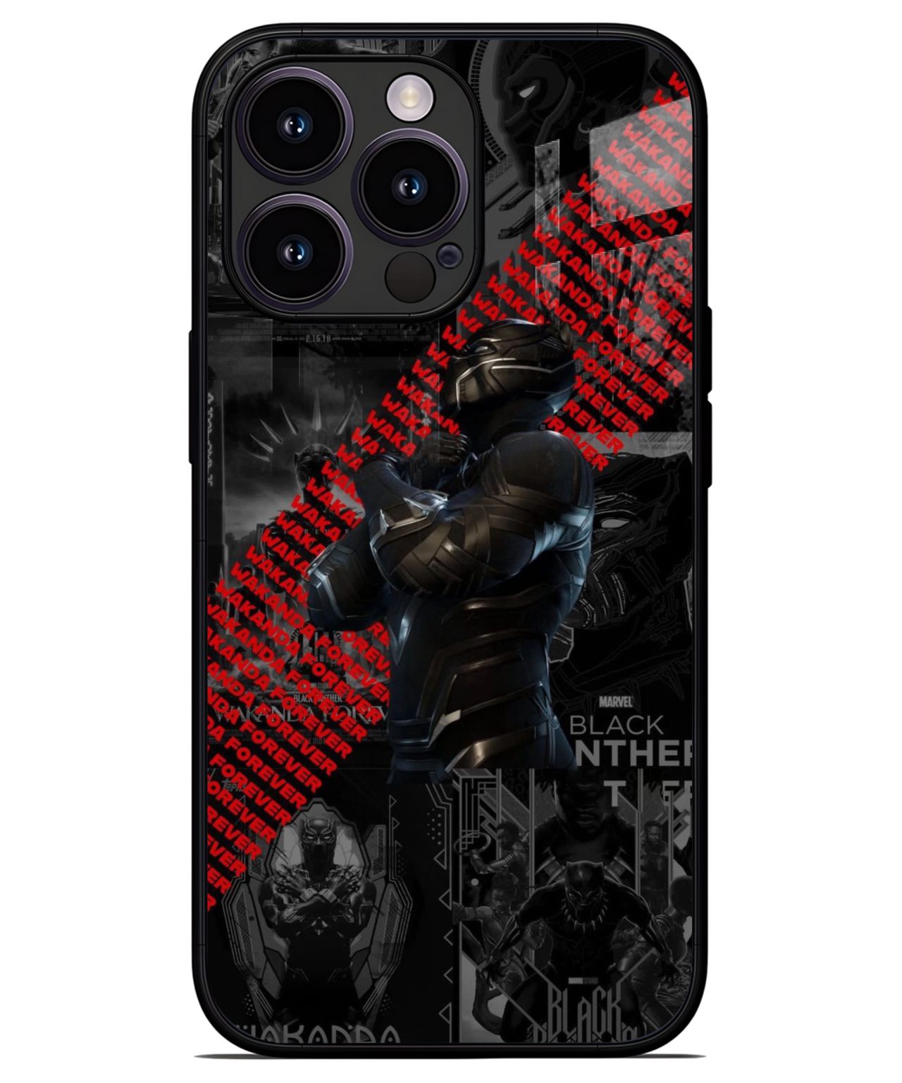 Black Panther Wakanda Forever iphone 13 pro back cover 1