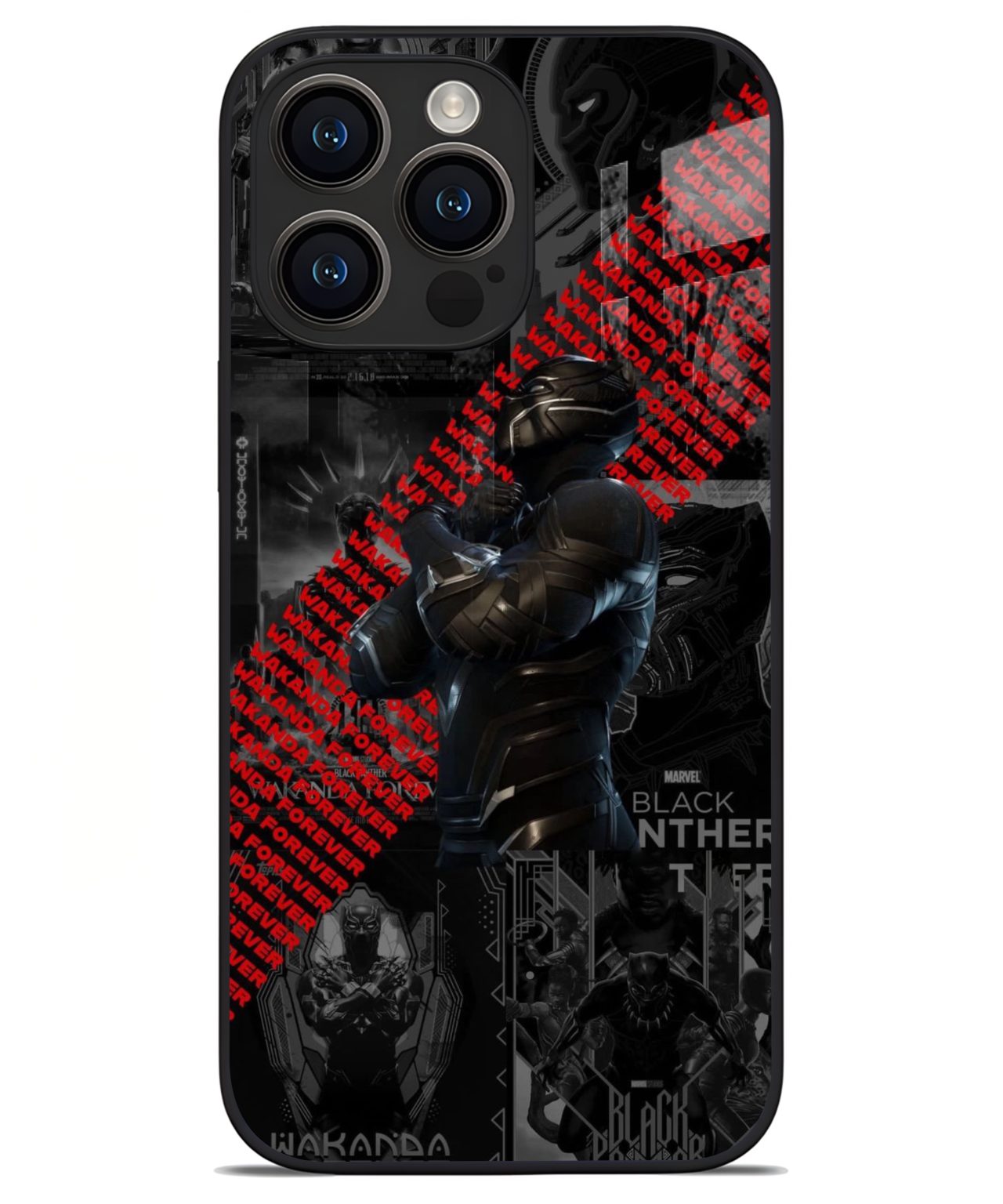 Black Panther Wakanda Forever iphone 14 pro max back cover 1