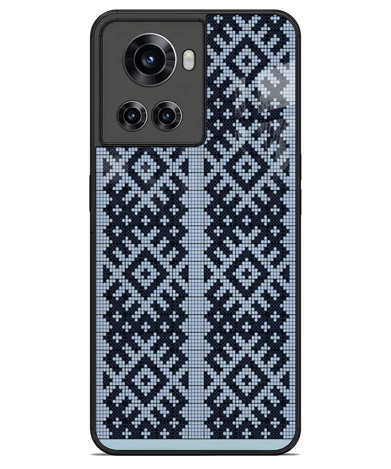 Blue Mosaic Design for OnePlus 10R 1