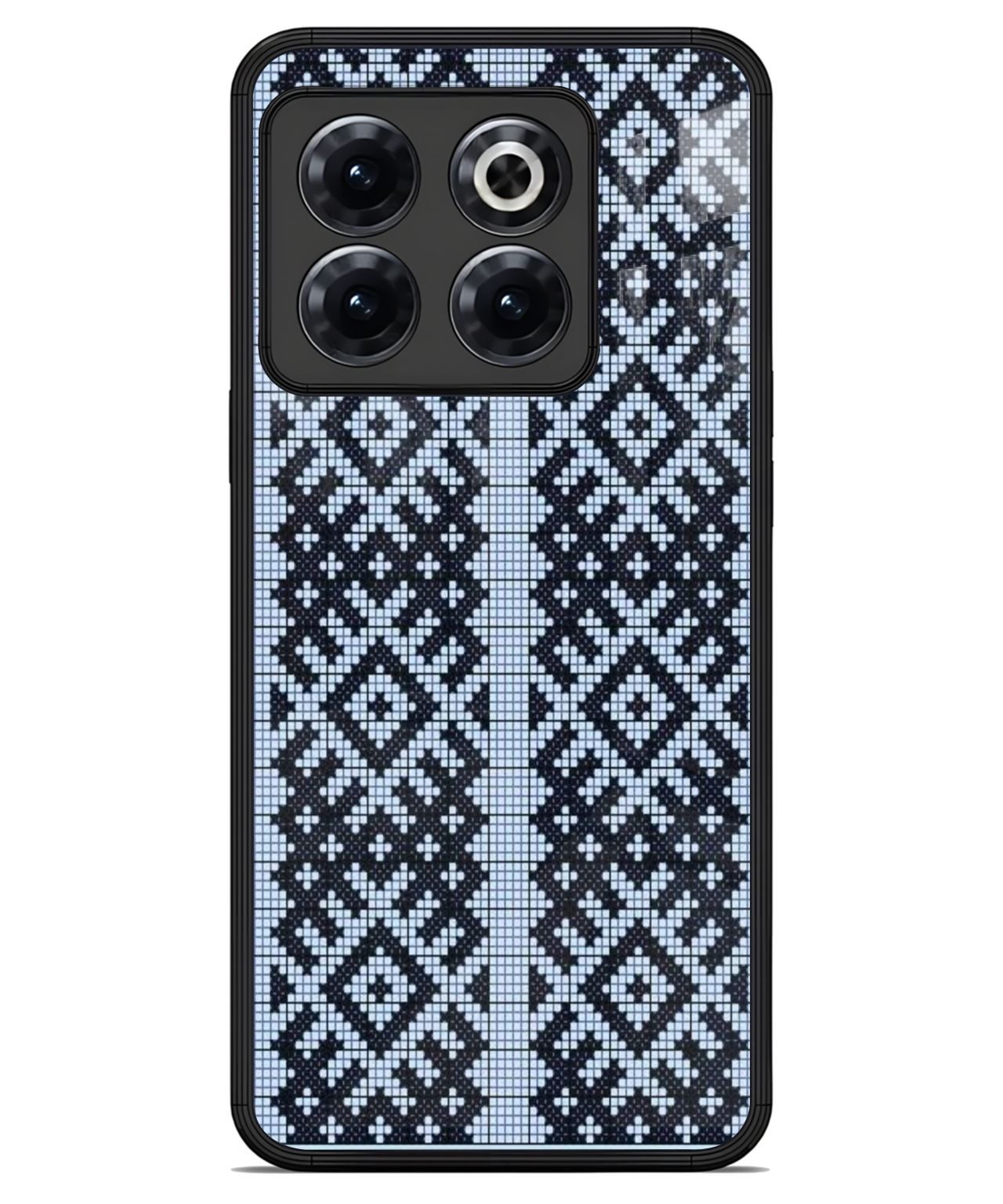 Blue Mosaic Design for OnePlus 10T 1