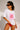 POPCASE Ciao Bella white oversized t shirt with pink text back print summer lifestyle premium cotton streetwear