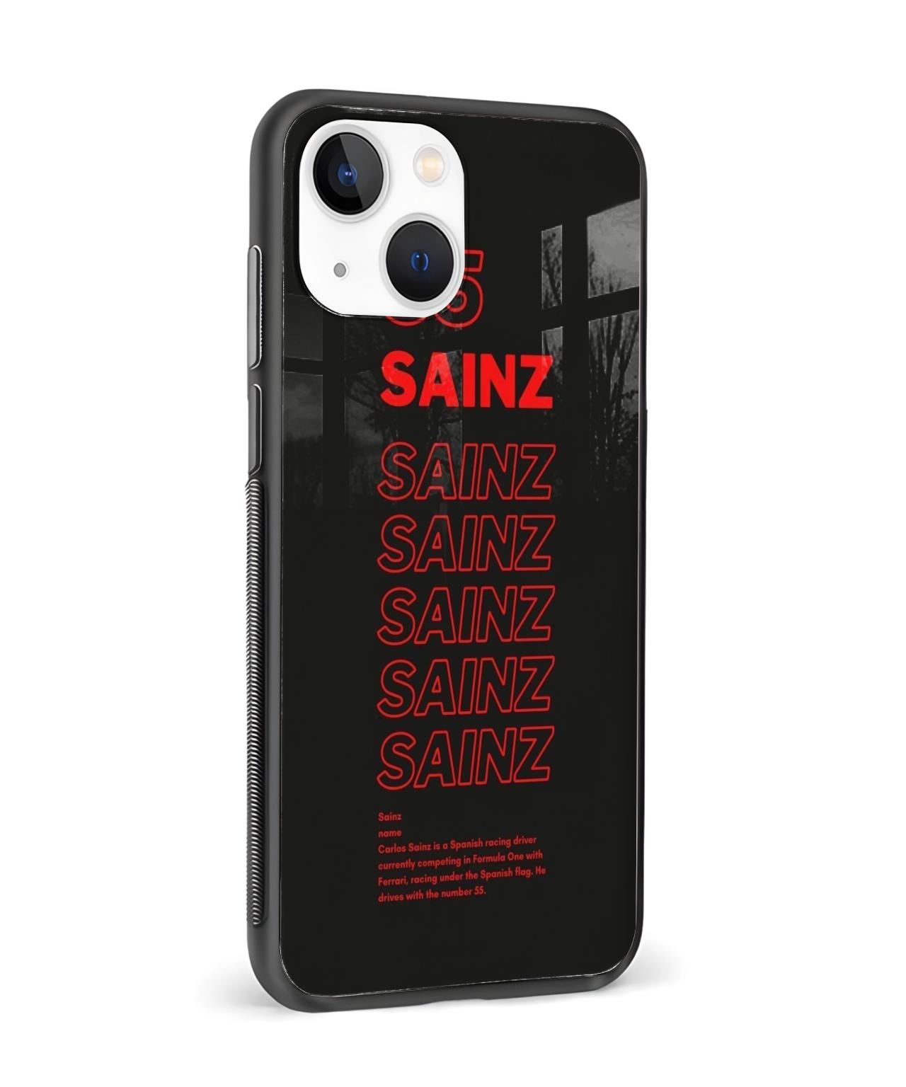 Carlos Sainz Name Repeat Phone Case 4