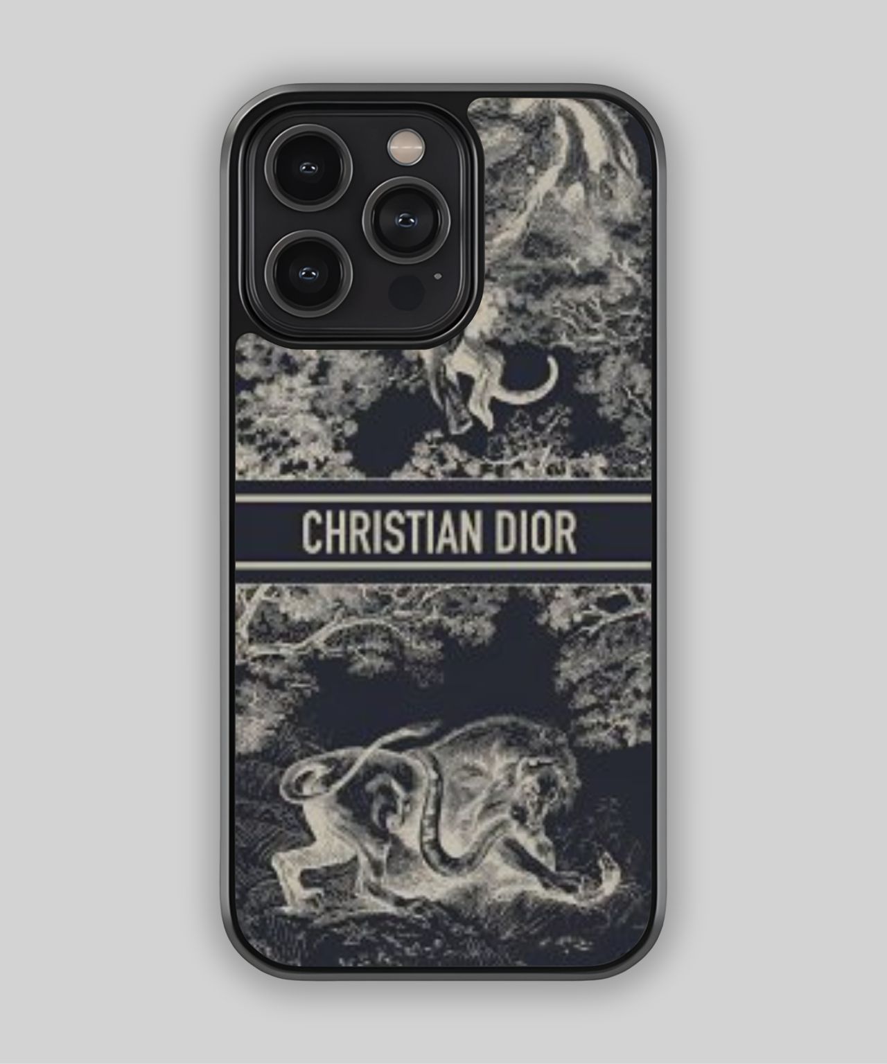 Christian Dior Lion and Jungle Design Phone Case 1