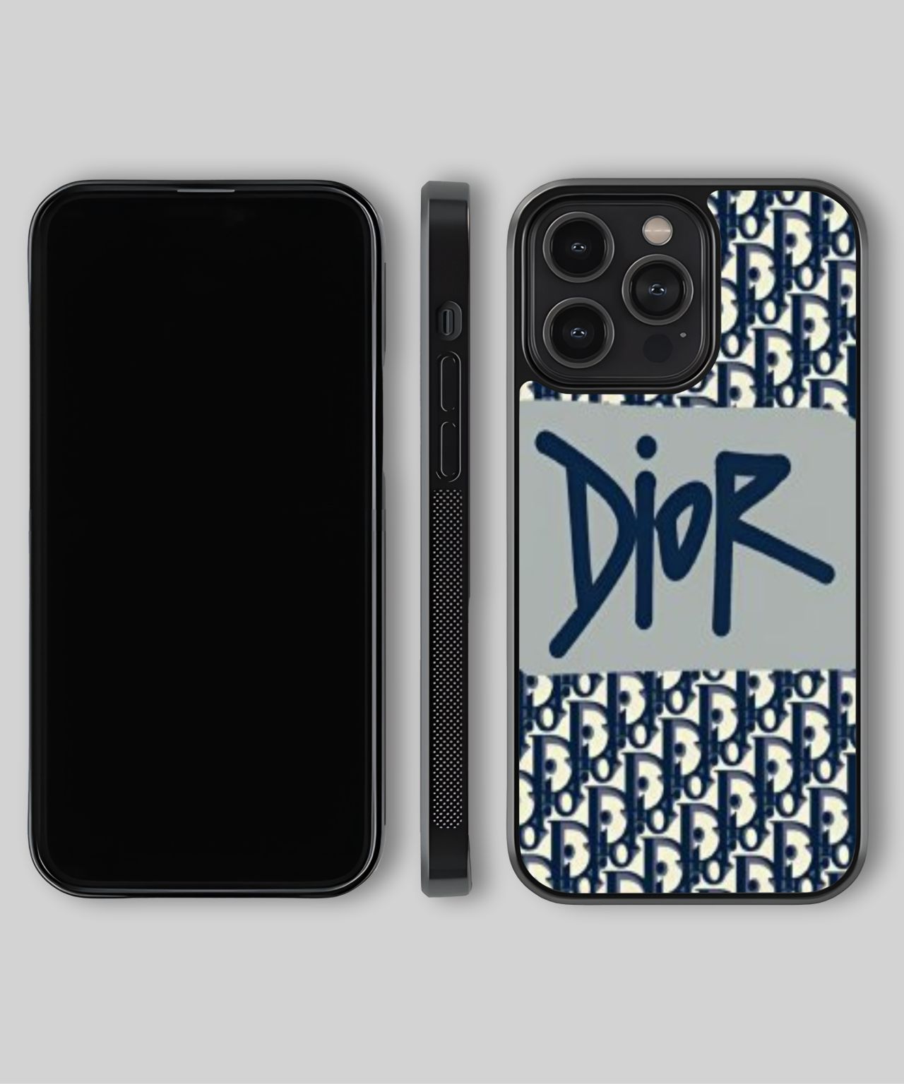 Christian Dior Logo and Pattern Phone Case 4