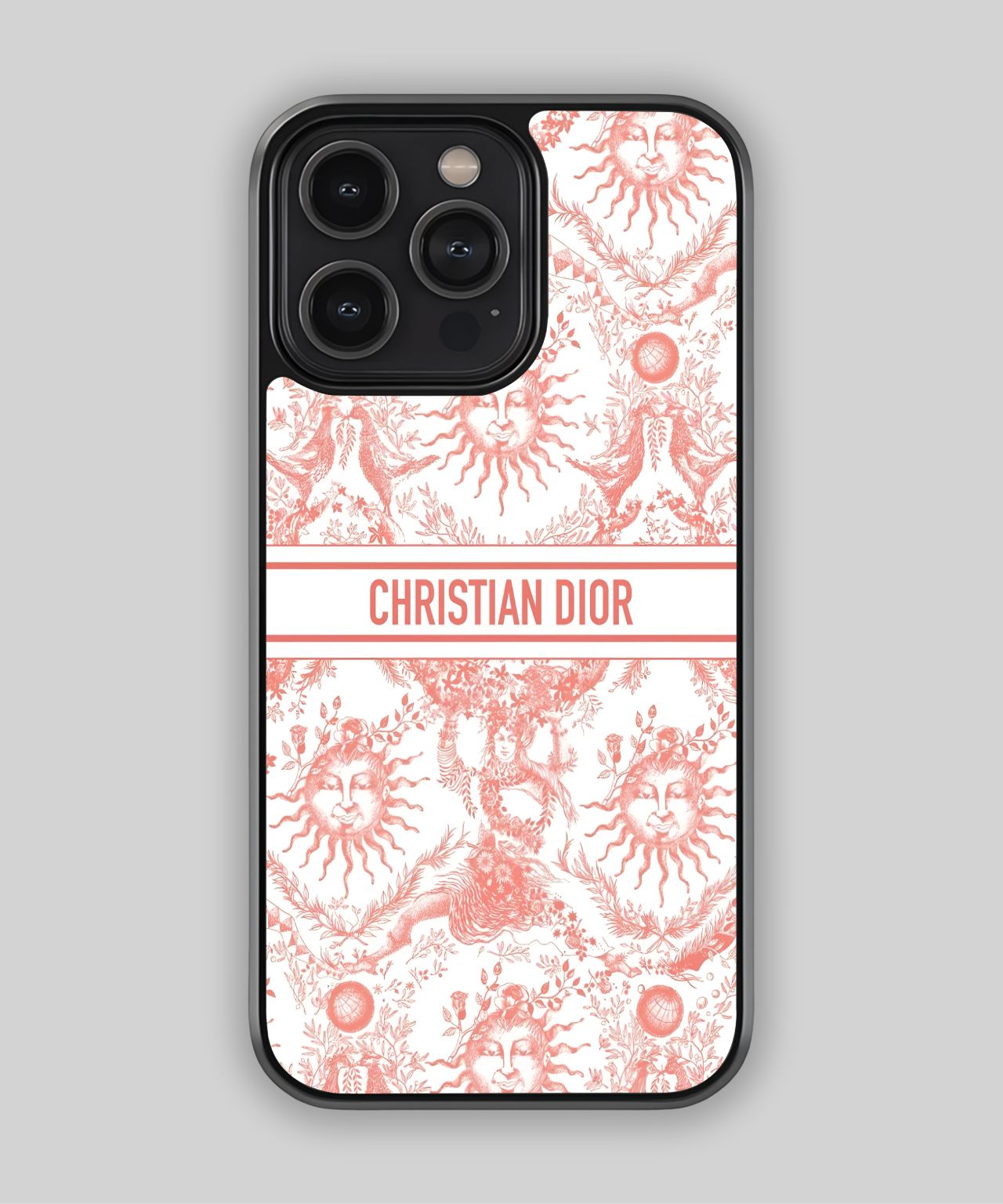 Christian Dior Sun and Floral Design Phone Case 1
