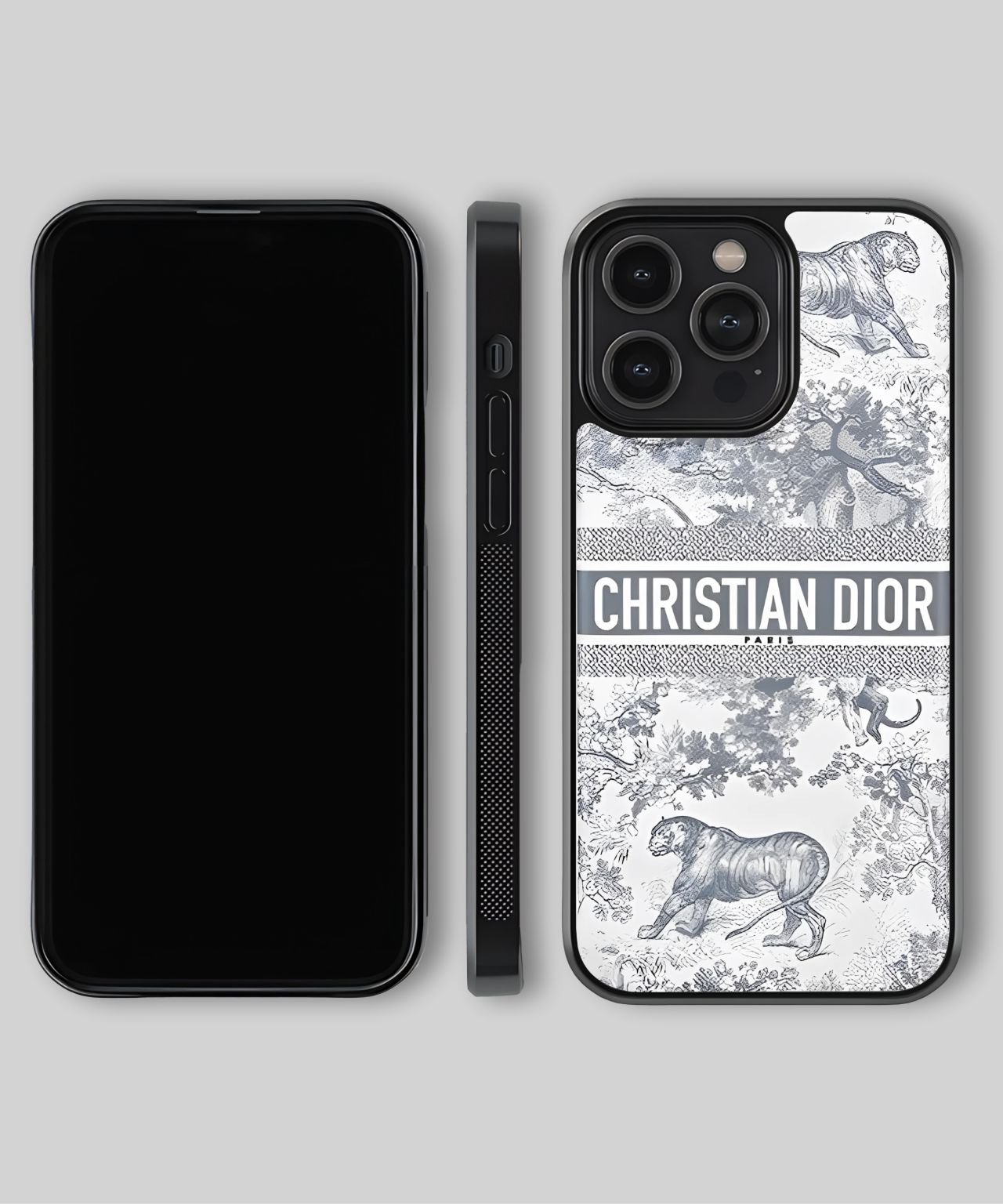 Christian Dior Tiger and Jungle Design Phone Case 4