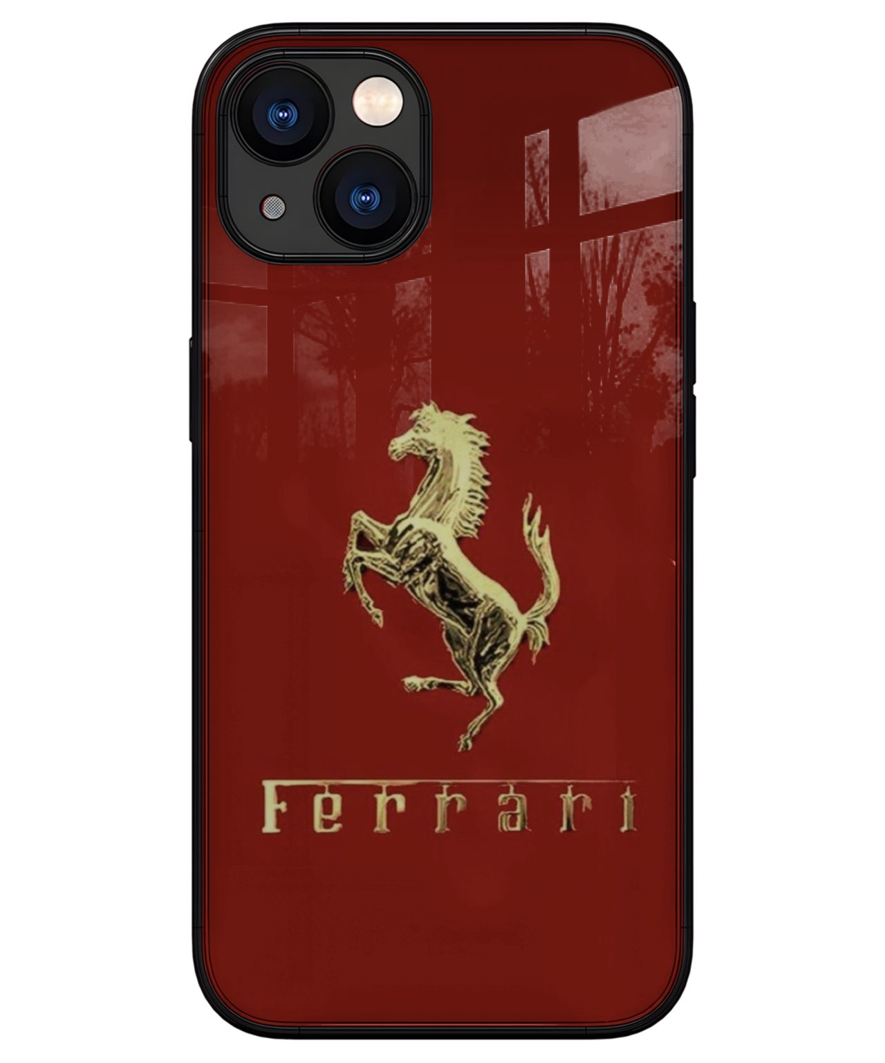 Classic Ferrari Logo iphone 13 back cover 1