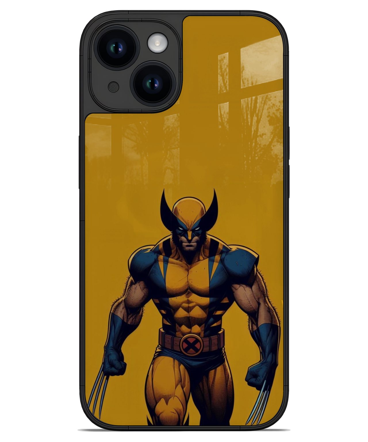 Classic Wolverine Comic iphone 14 back cover 1