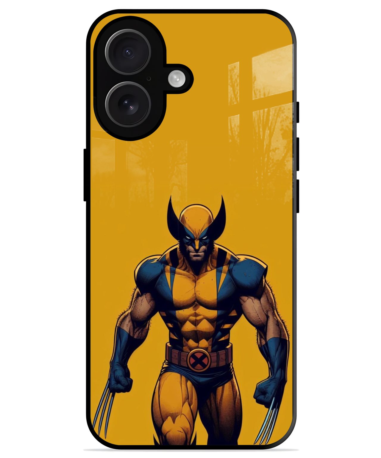 Classic Wolverine Comic iphone 16 plus back cover 1