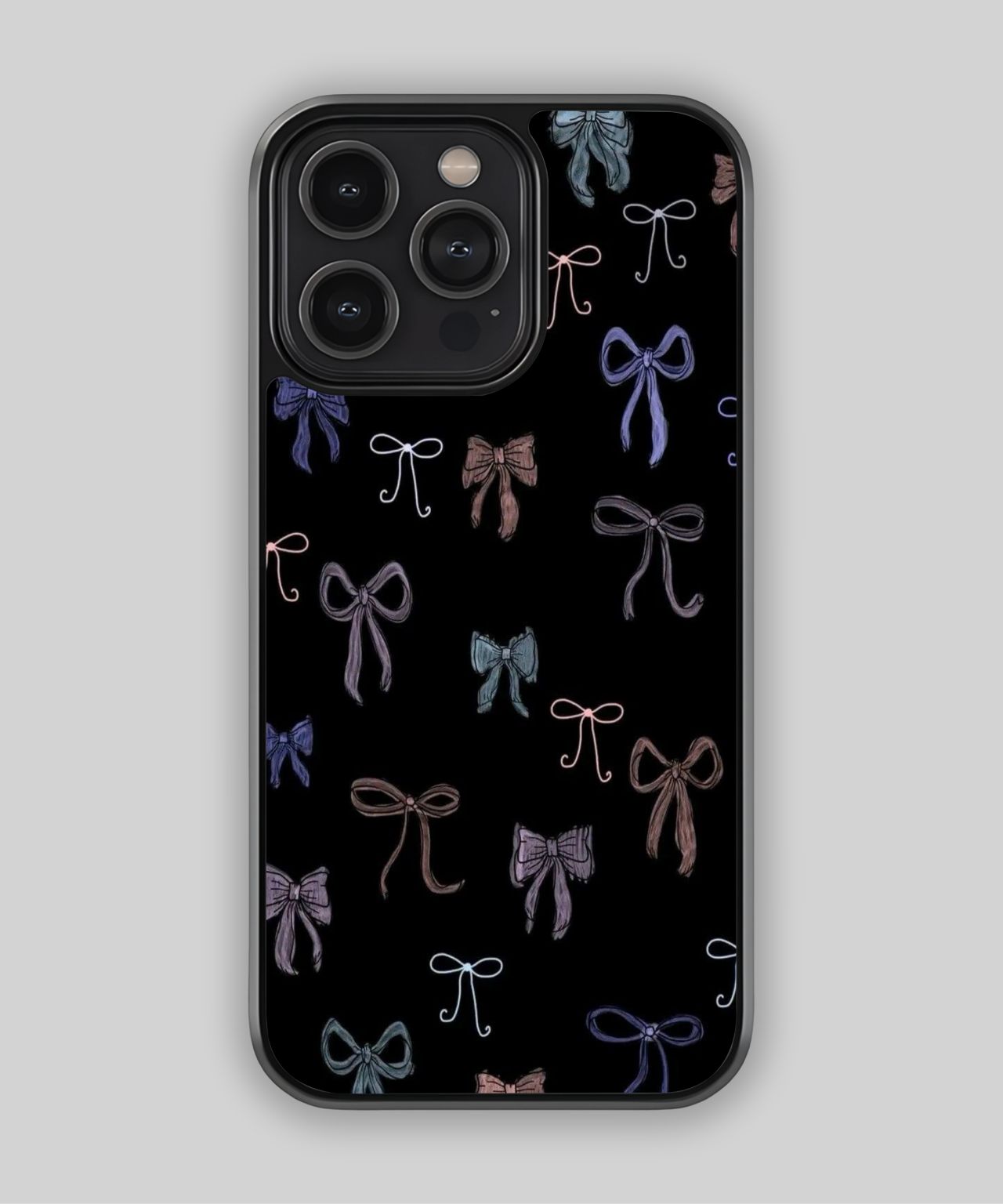 Colorful Bow Pattern iPhone Case 1