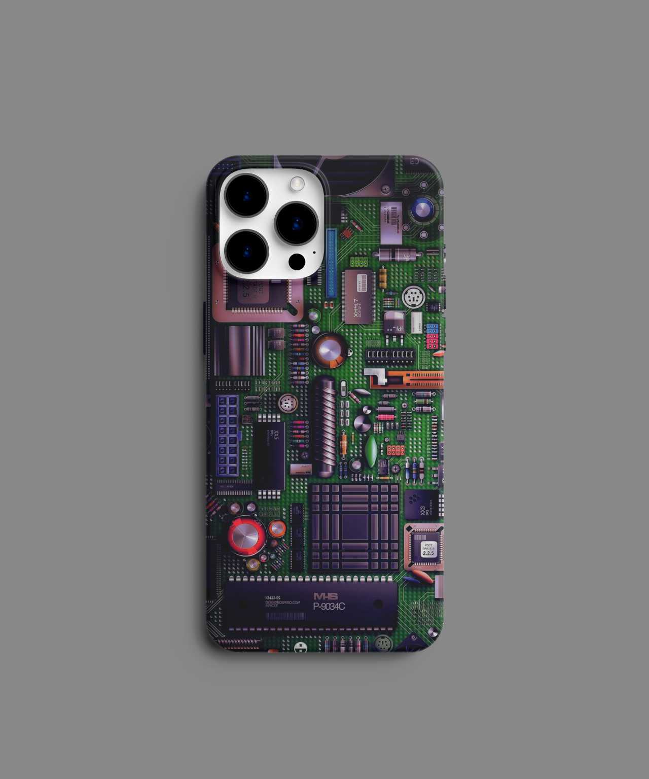 Computer Motherboard Design Mobile Case - PopCase