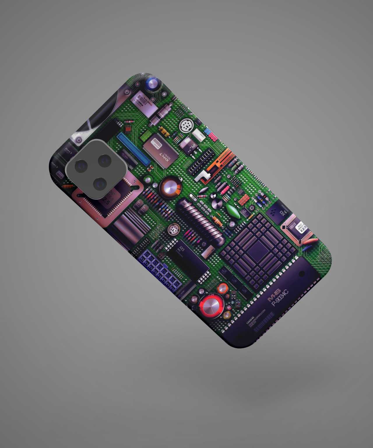 Computer Motherboard Design Mobile Case - PopCase