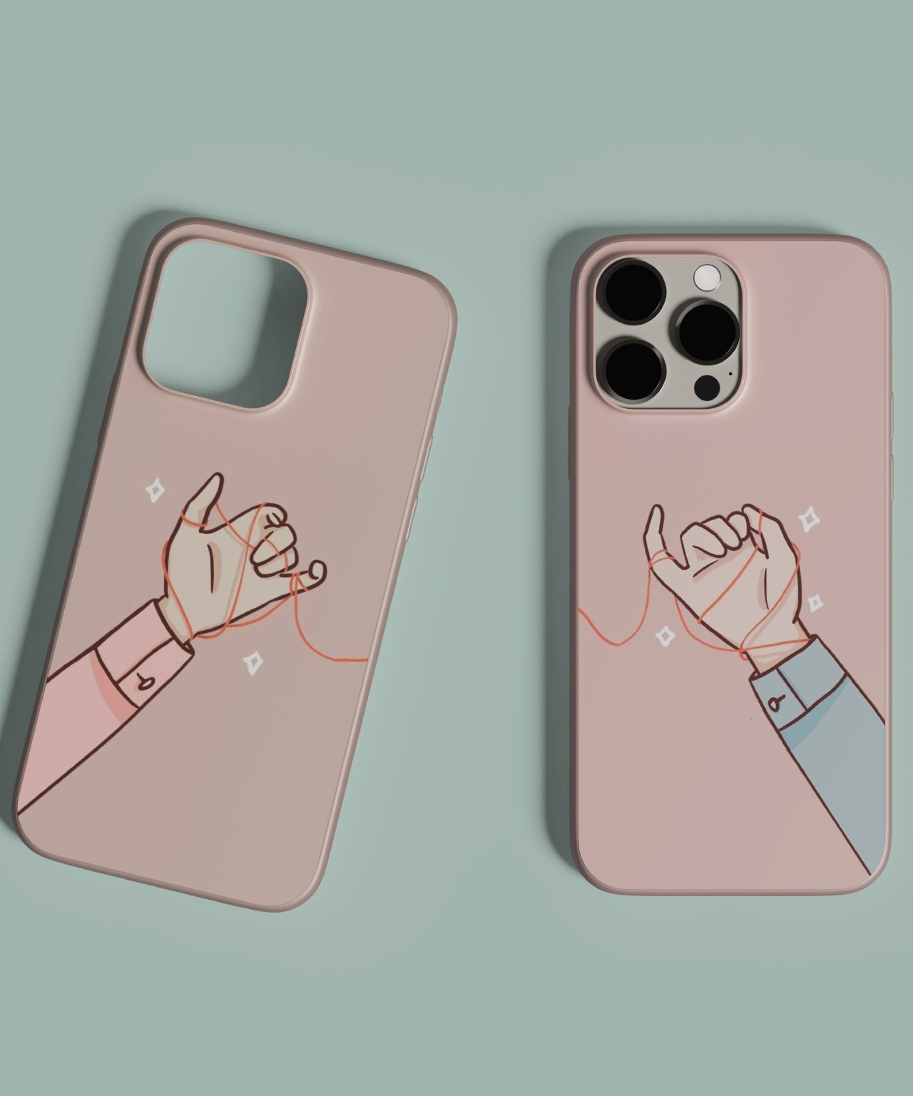 Best Friends Duo Connection Mobile Case - PopCase