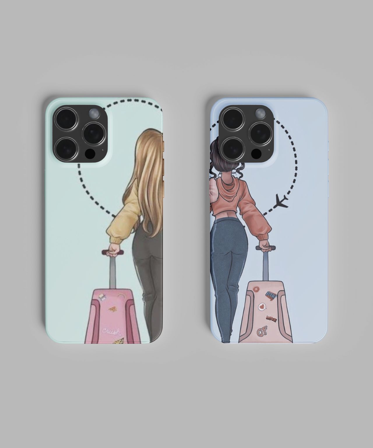 Best Friends Travel Duo Mobile Case 1