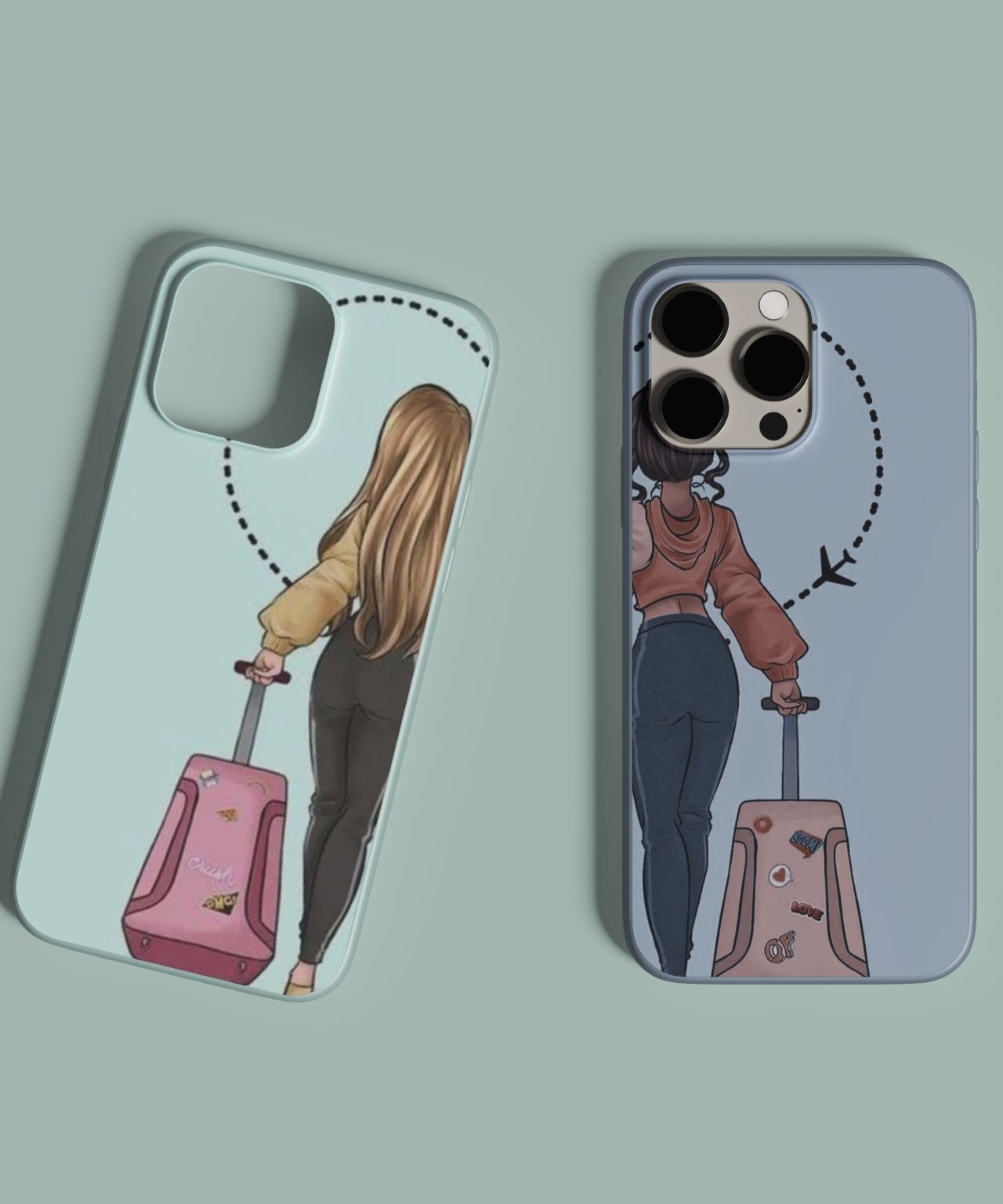 Best Friends Travel Duo Mobile Case 2
