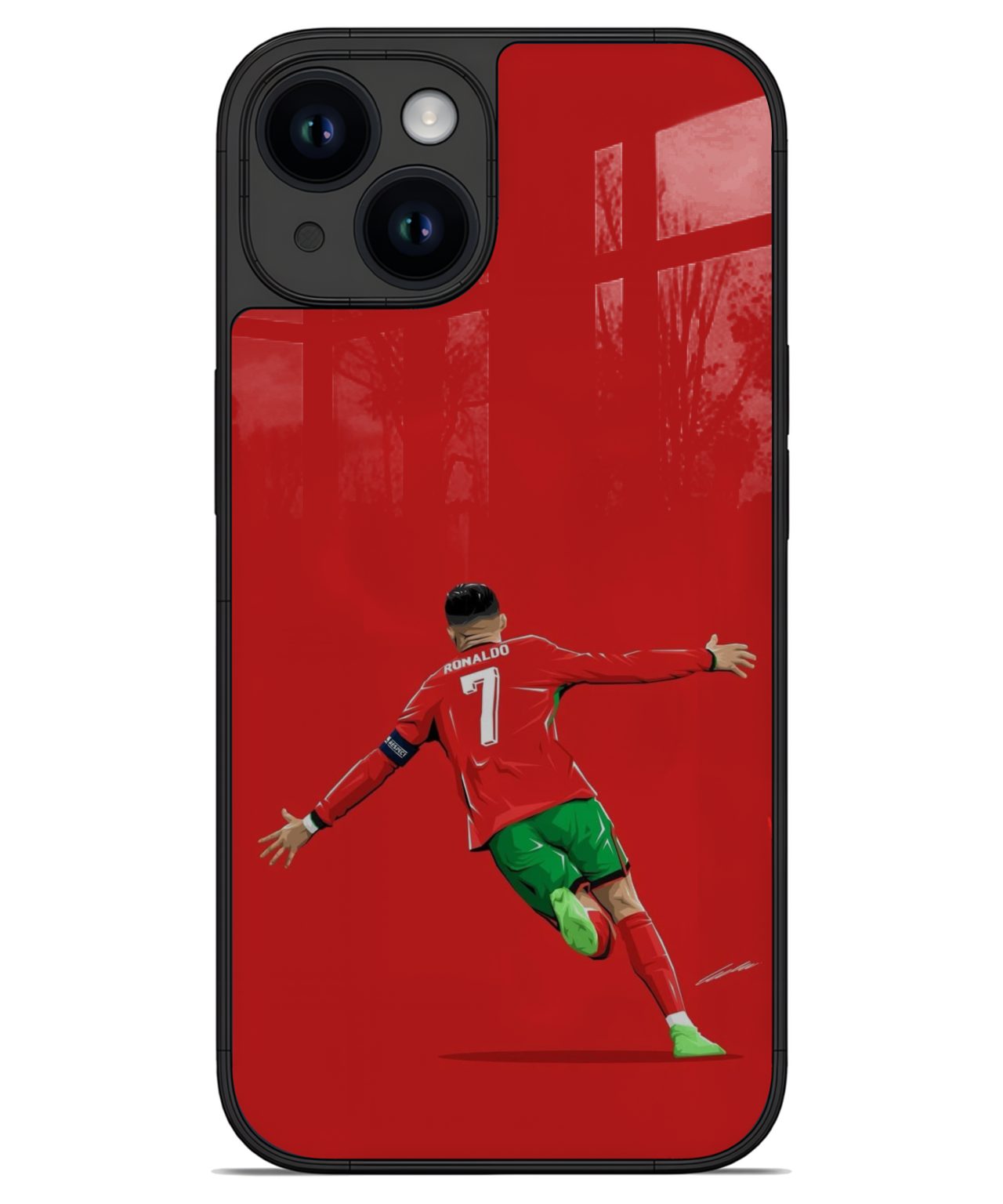 Cristiano Ronaldo Celebration iphone 14 back cover 1