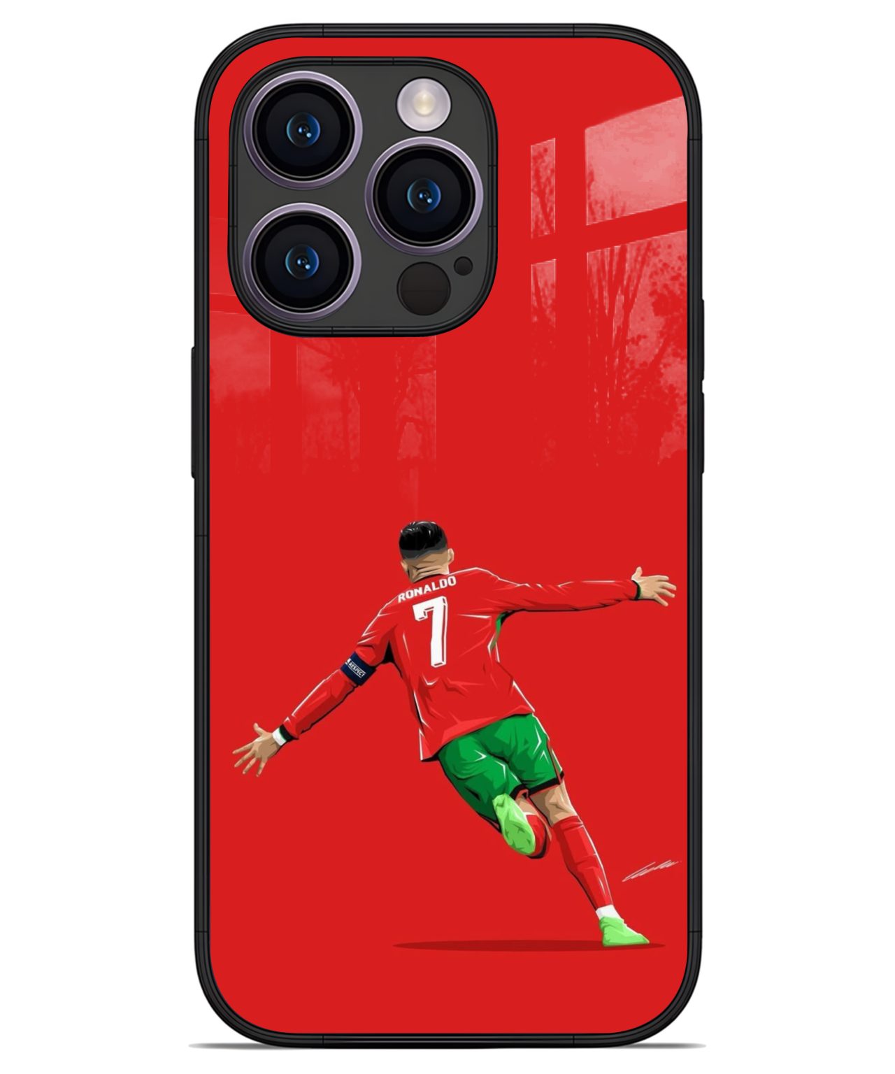 Cristiano Ronaldo Celebration iphone 14 pro back cover 1