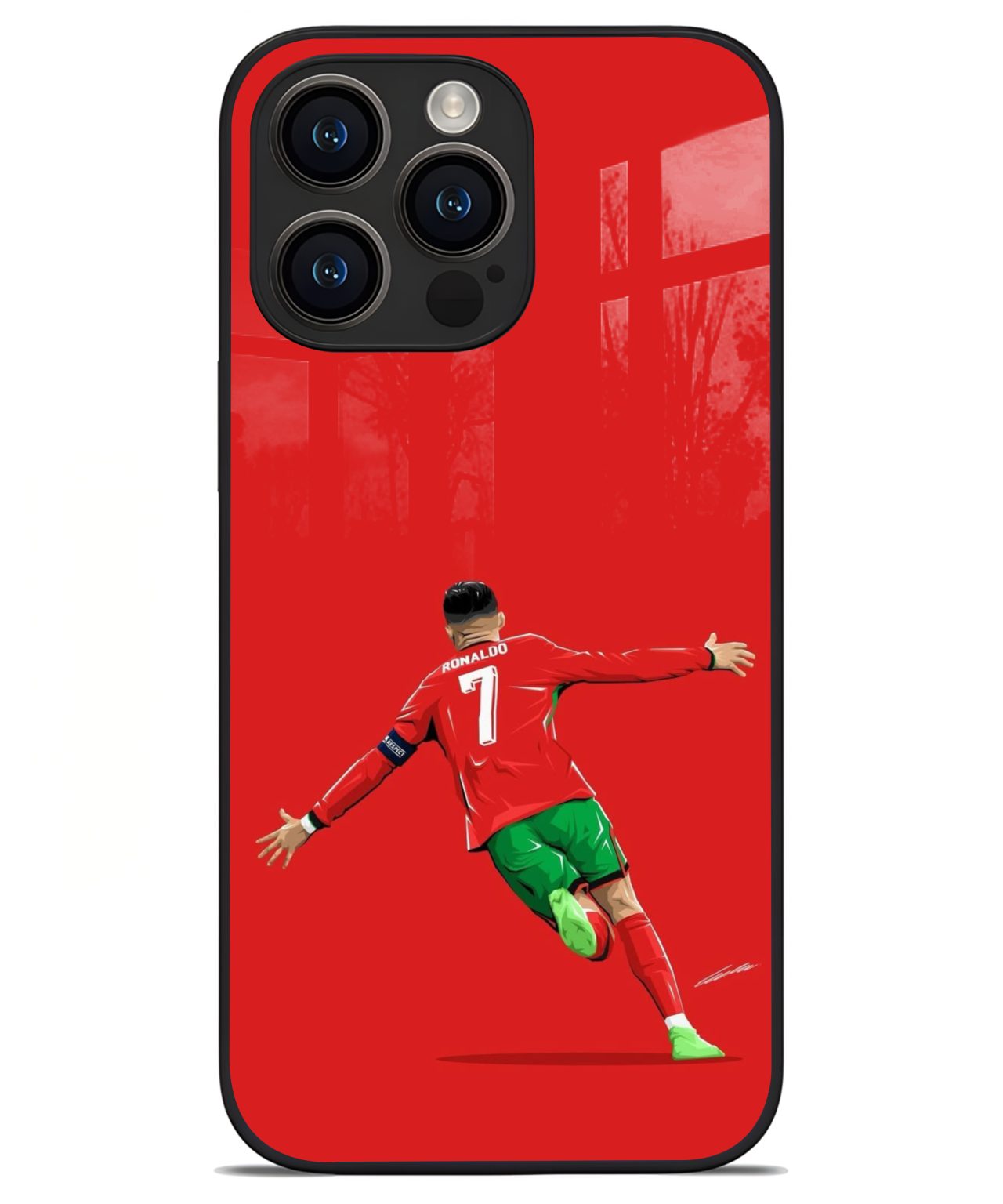 Cristiano Ronaldo Celebration iphone 14 pro max back cover 1