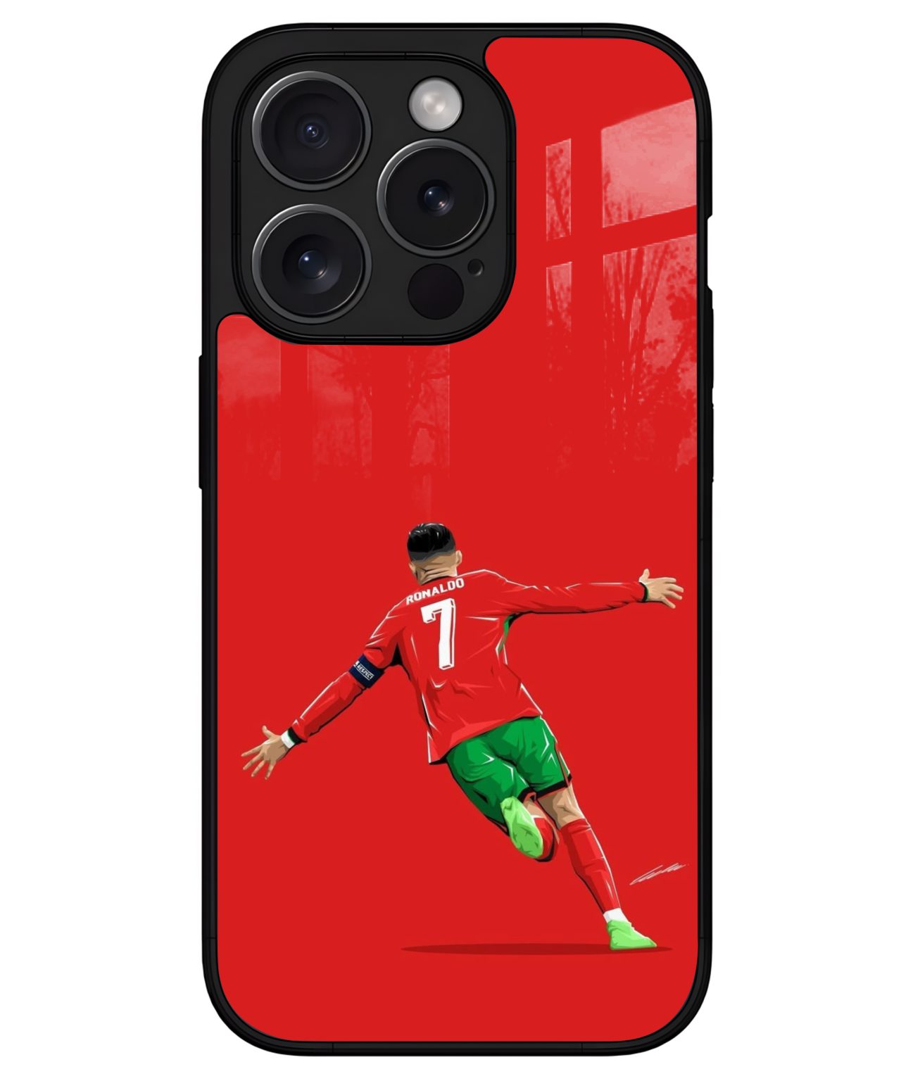 Cristiano Ronaldo Celebration iphone 15 pro max back cover 1