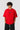 POPCASE red oversized t shirt Ducati Corse badge front Alpinestars sleeve Ducati Panigale V4 motorcycle back Motul graphic streetwear tshirt