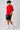 POPCASE red oversized t shirt Ducati Corse badge front Alpinestars sleeve Ducati Panigale V4 motorcycle back Motul graphic streetwear tshirt