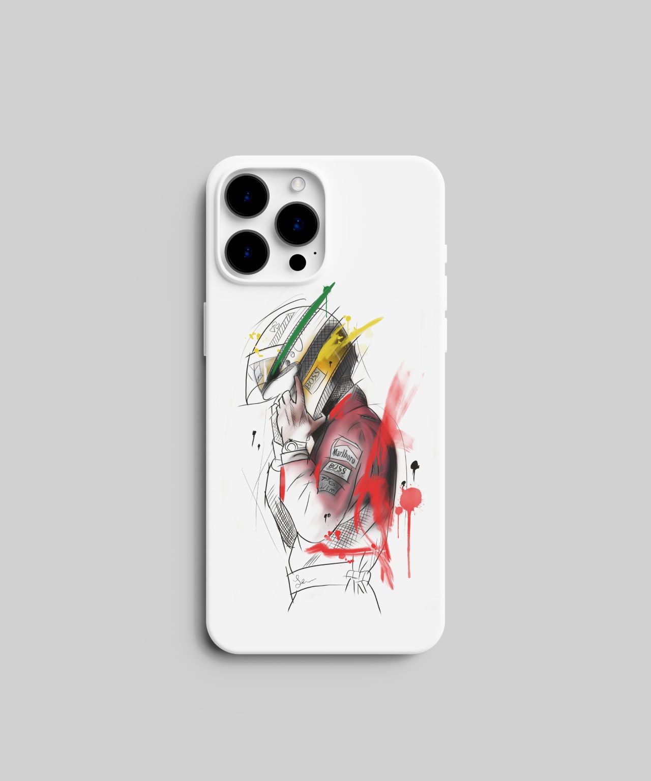 F1 Driver Mobile Case 3
