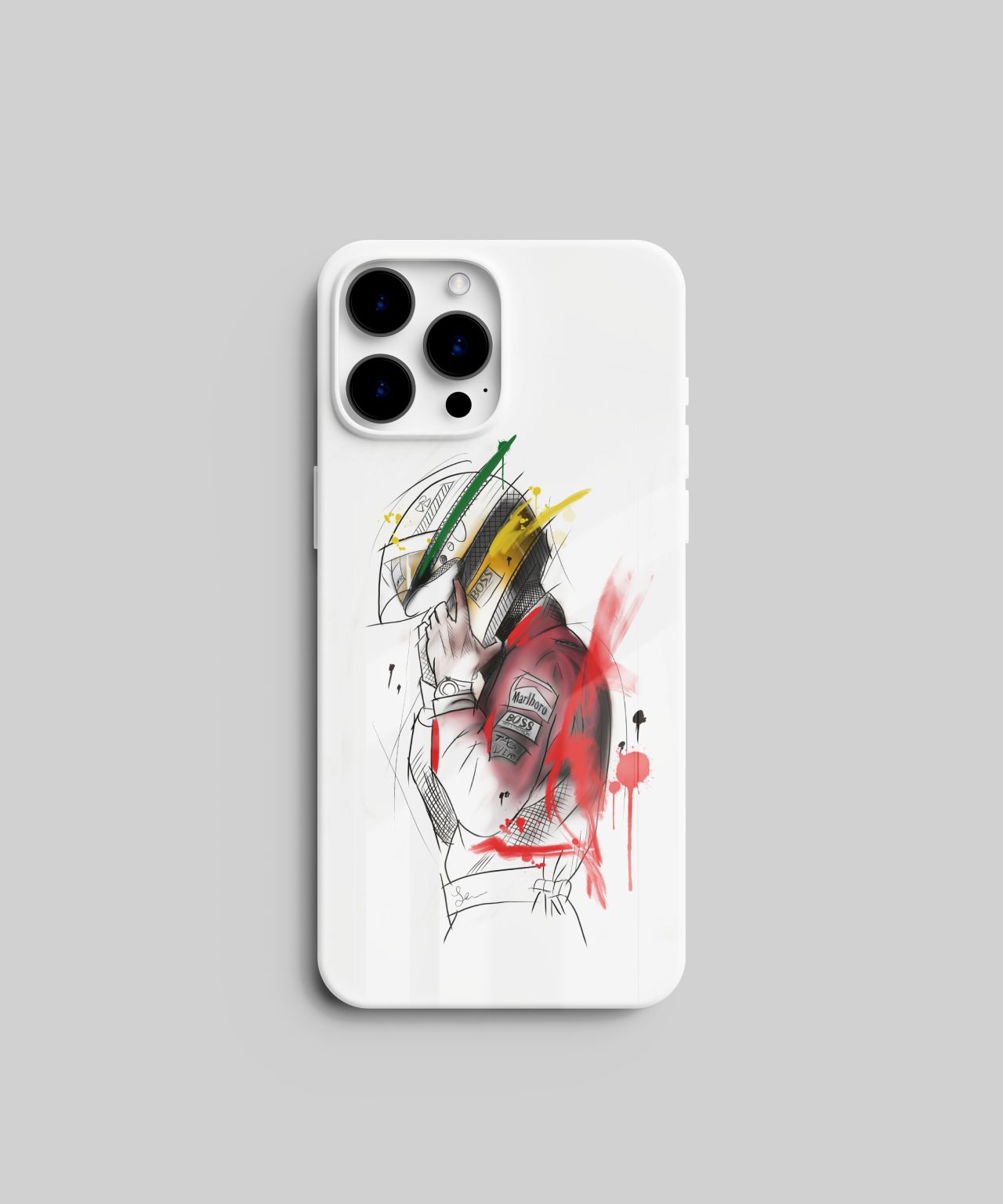 F1 Driver Mobile Case 7