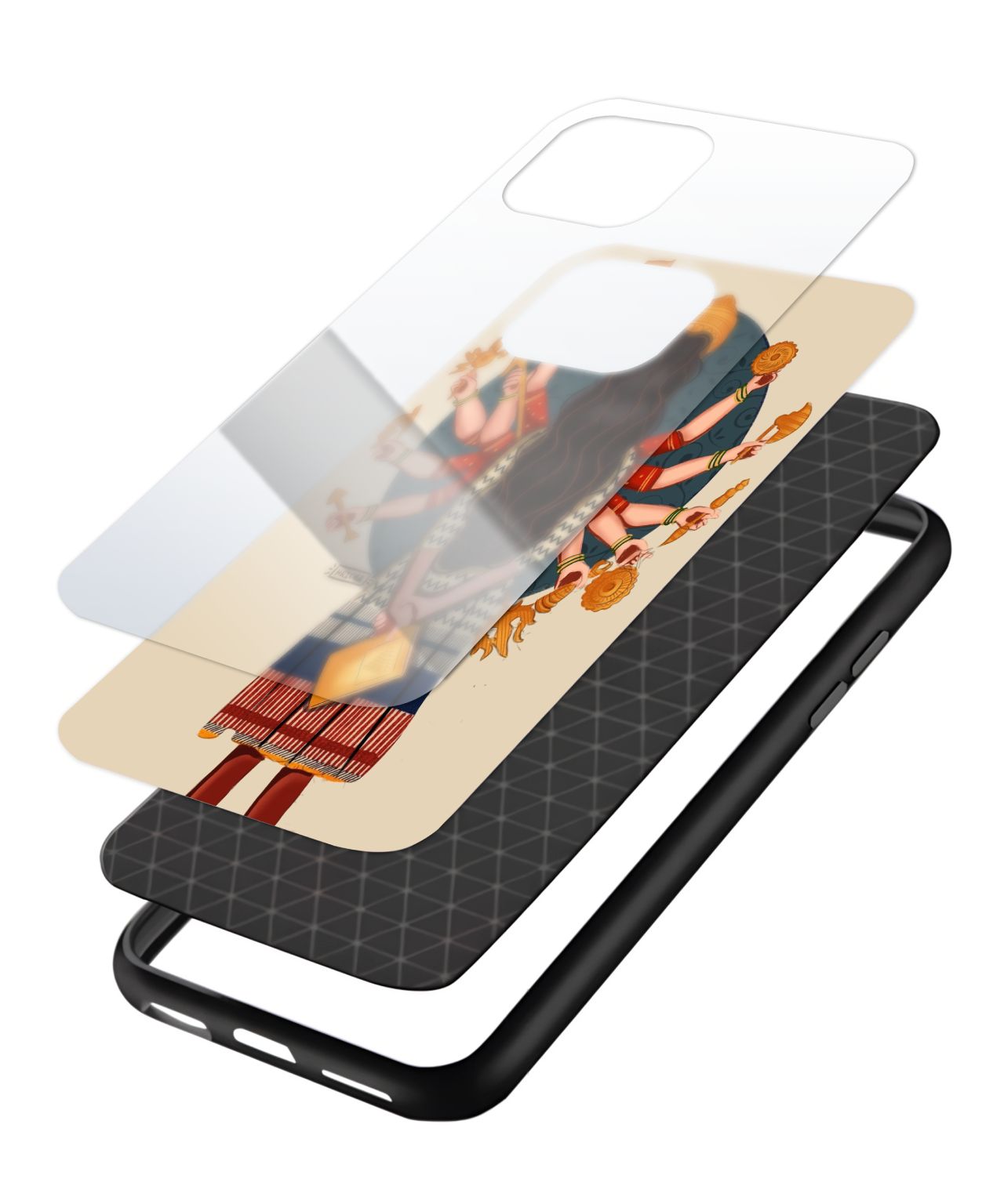 Devi Roop Glass Case & Cover 3