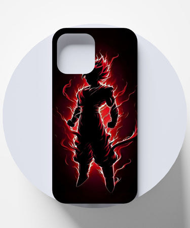 Dragon Ball Z Goku in Fire Mode Mobile Case 6