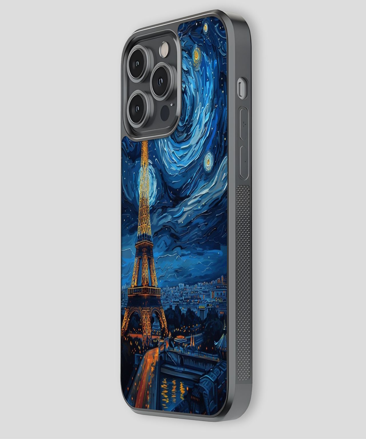 Eiffel Tower Starry Night Phone Case 2