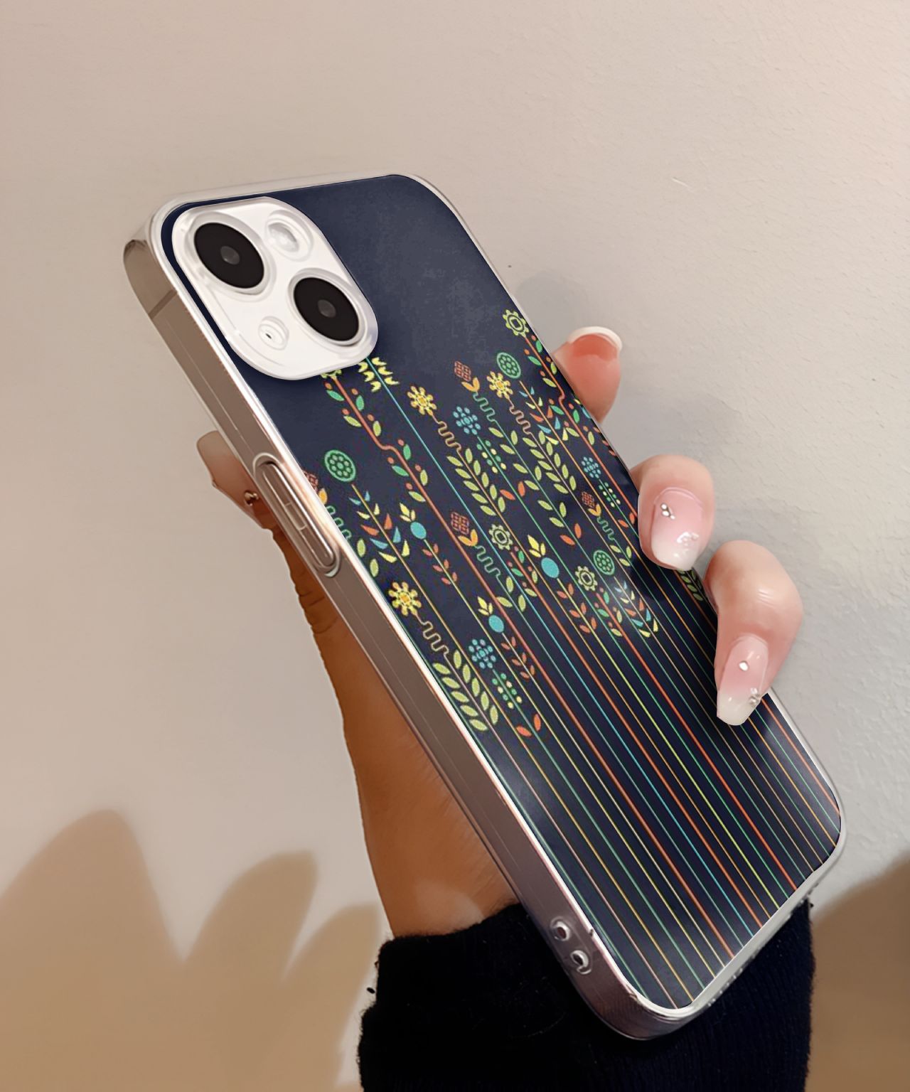 Floral Lines Phone Case 2