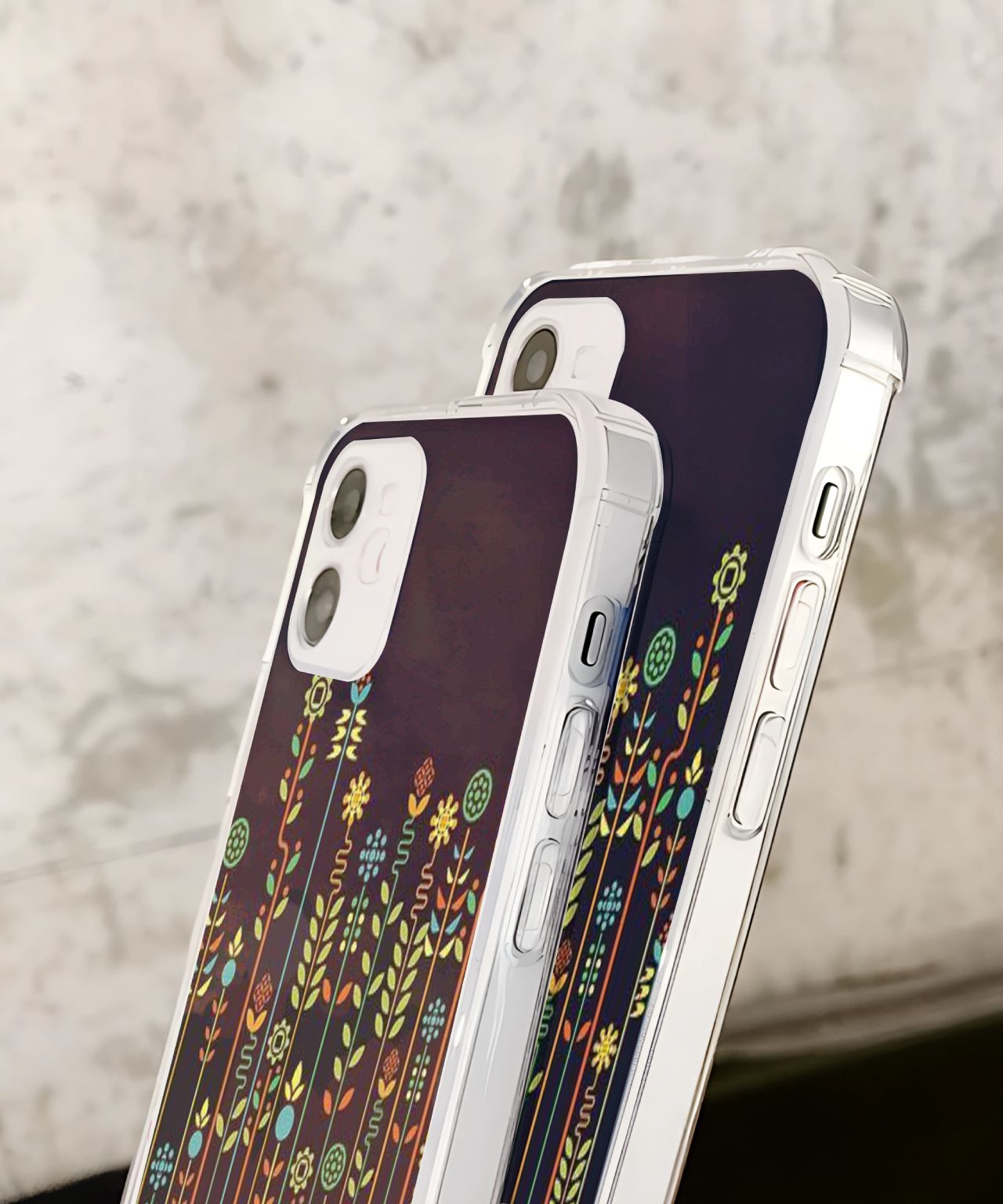Floral Lines Phone Case 4