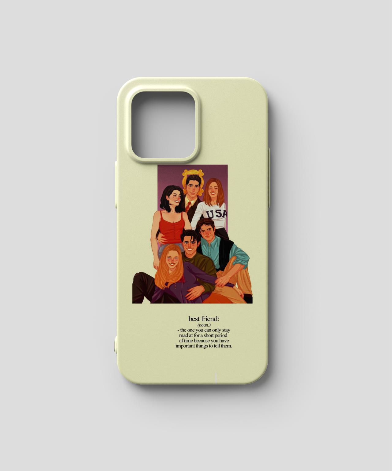 Friends Series Oil Paint Mobile Case 2