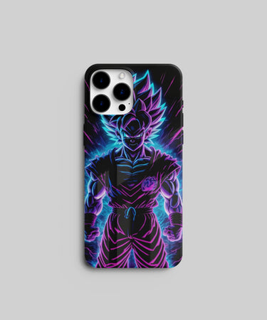 Goku with Dark Lighting Effect Mobile Case 6