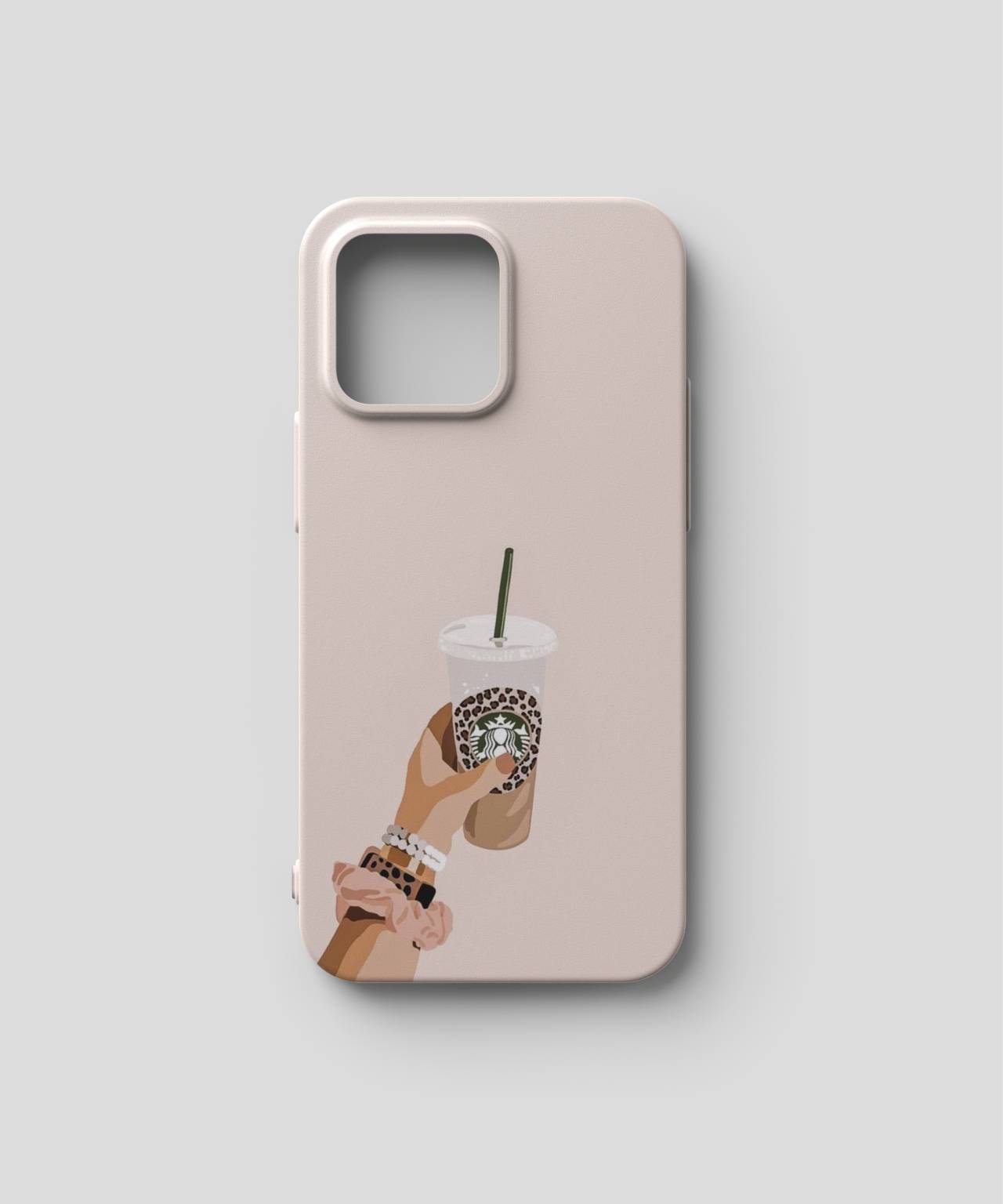 Hand with Starbucks Cup Mobile Case 3