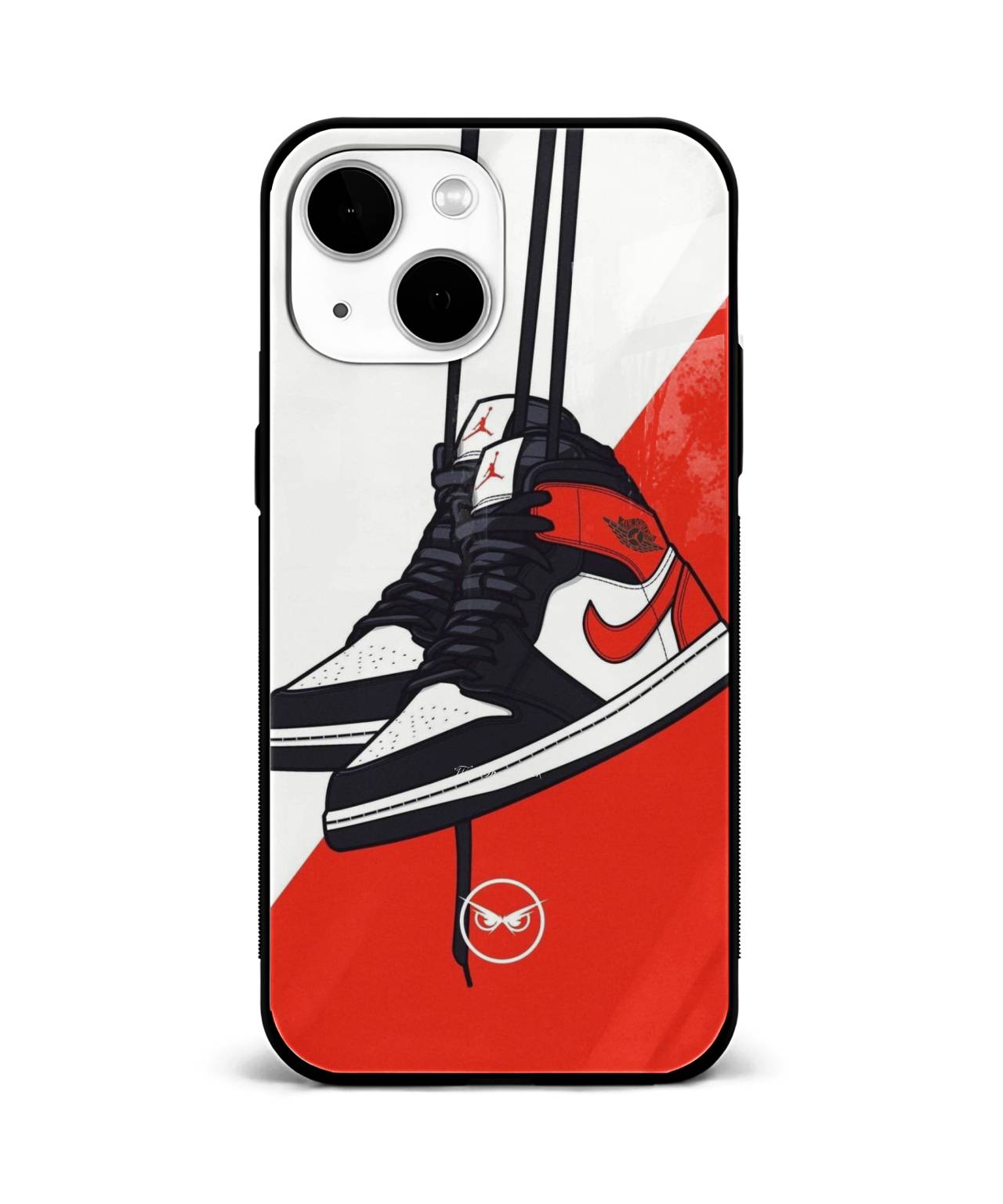 Hanging Air Jordan Shoes Artistic Phone Case 1