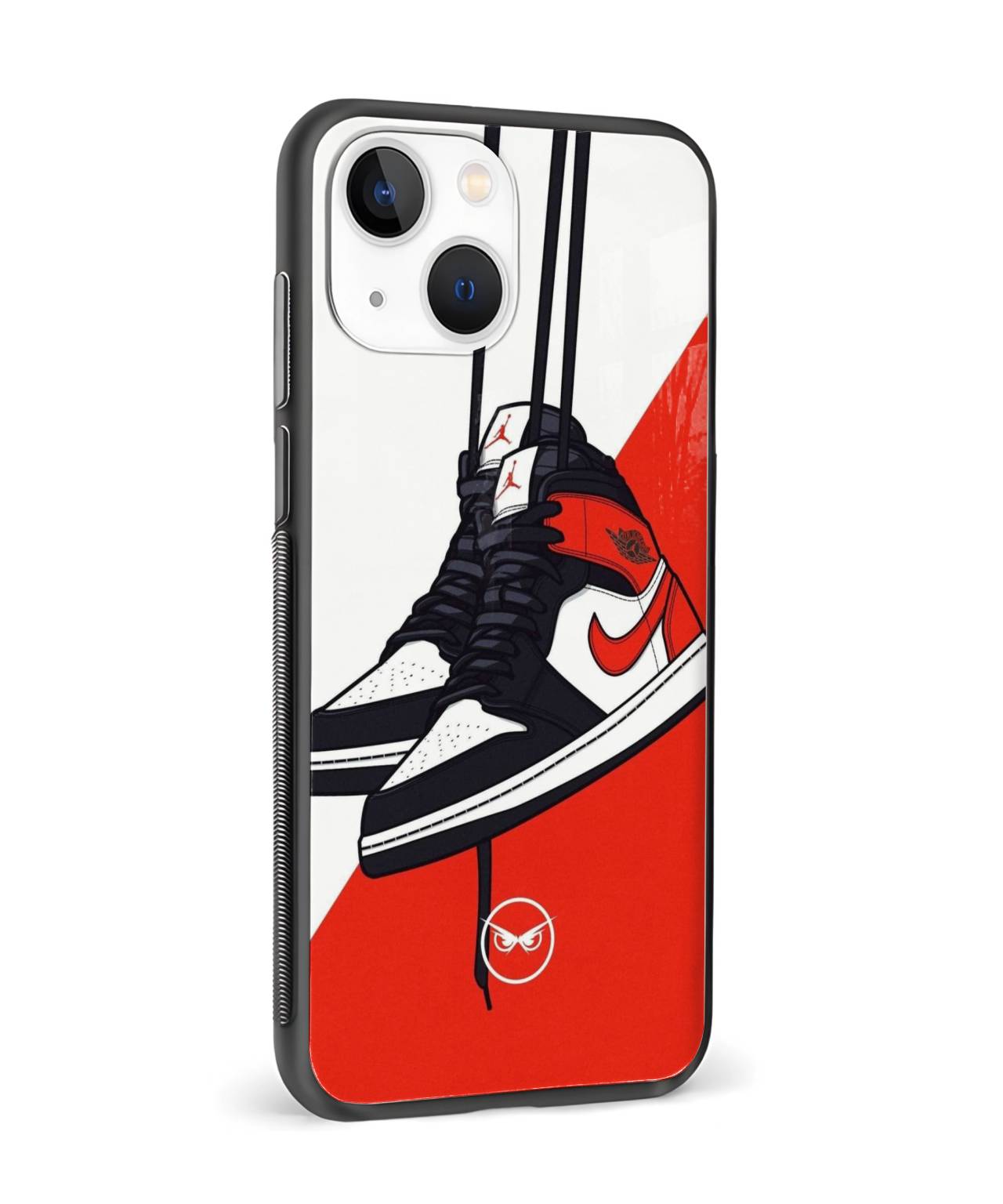Hanging Air Jordan Shoes Artistic Phone Case 4
