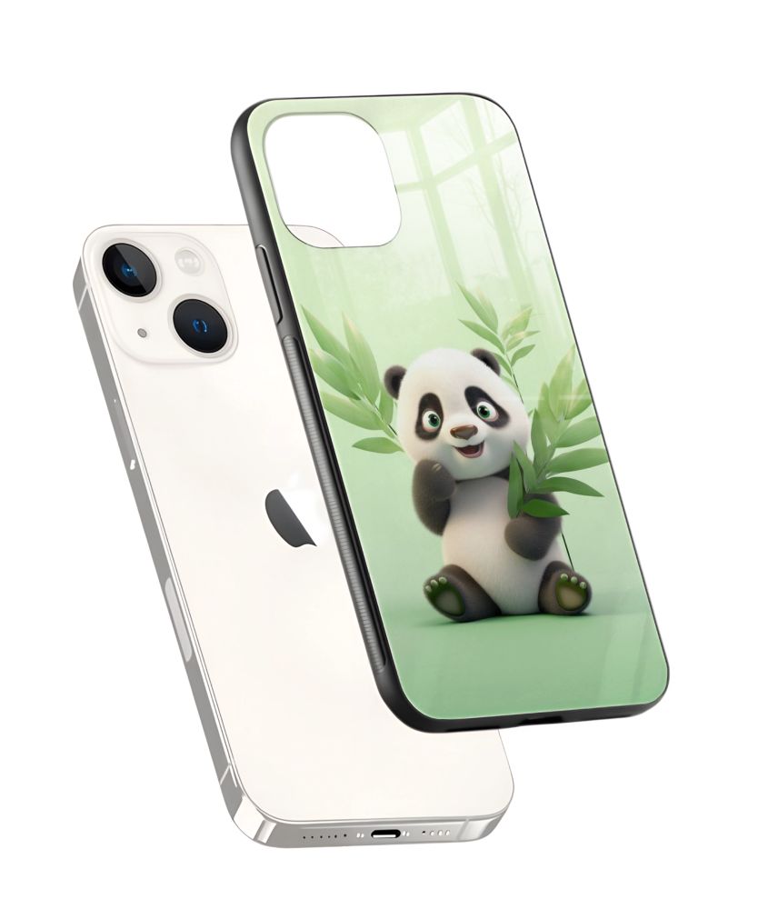 Happy Panda with Bamboo Phone Case 2