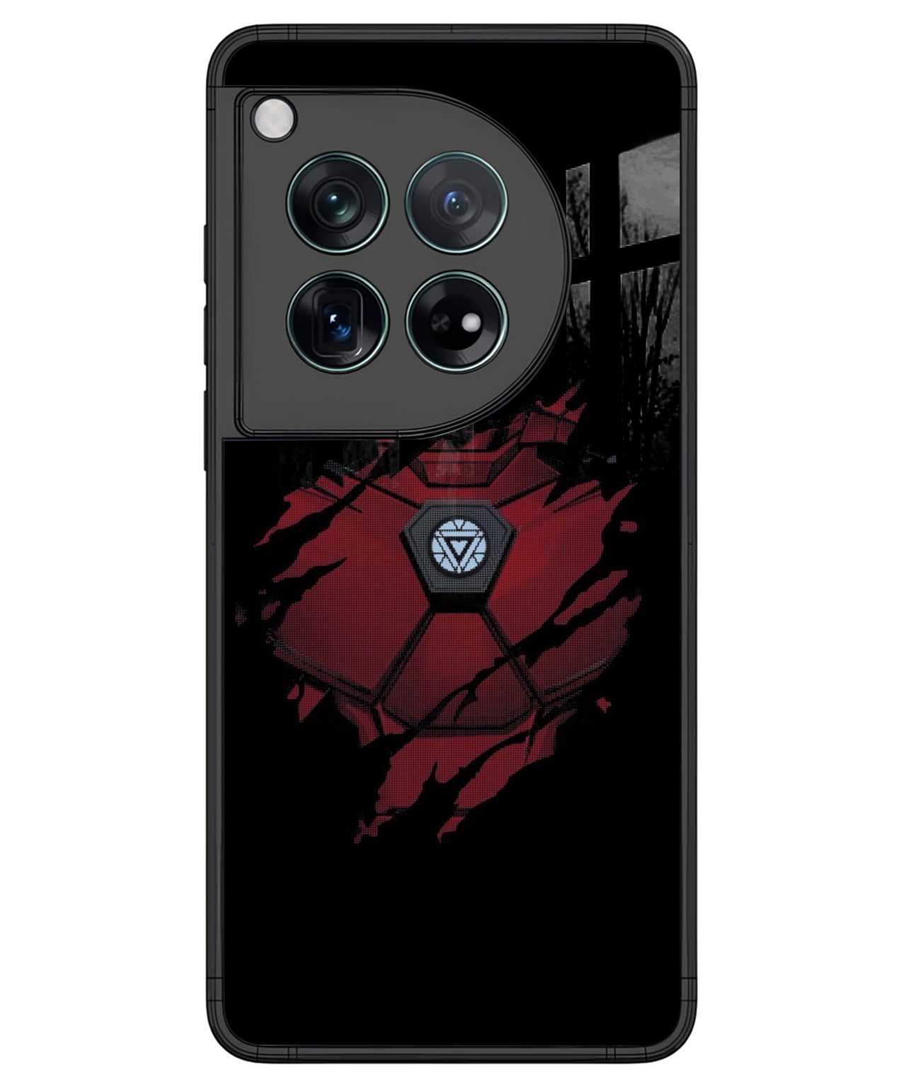 Iron Man Arc Reactor Phone Case for OnePlus 12.